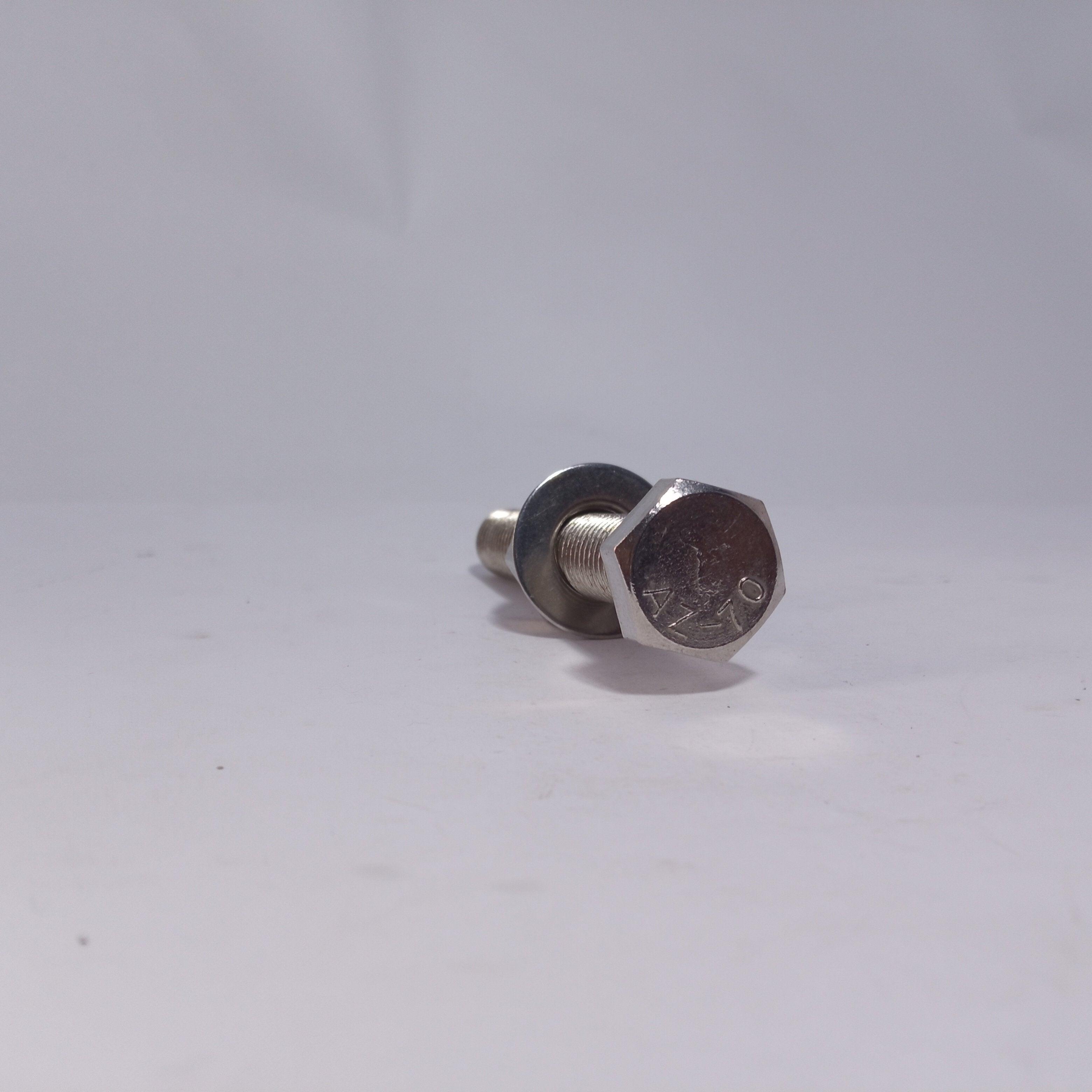 Nut bolt SS BOLT  Stainless steel screw in Pakistan - M16-100 thumbnail 2