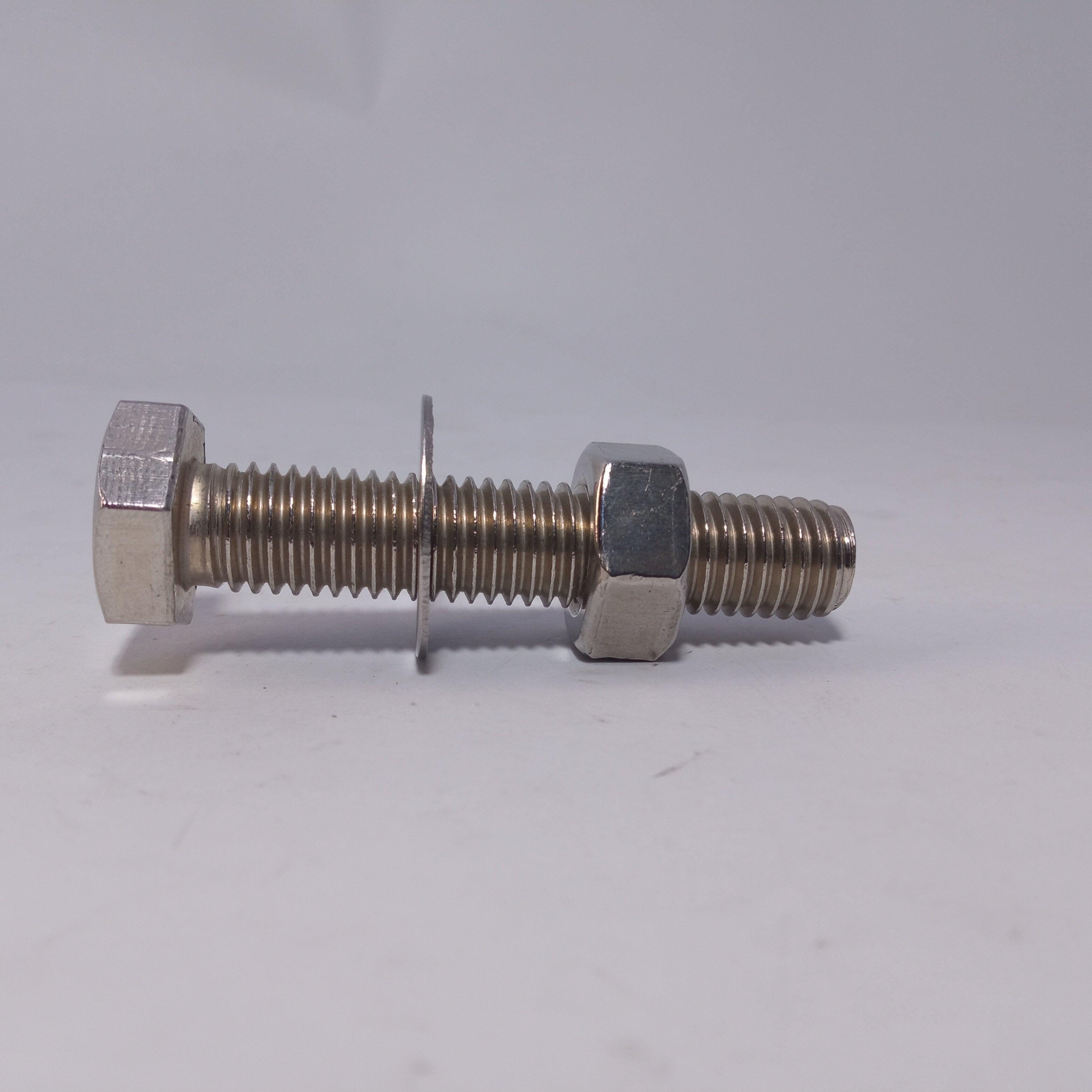 Nut bolt SS BOLT  Stainless steel screw in Pakistan - M10-40 thumbnail 3