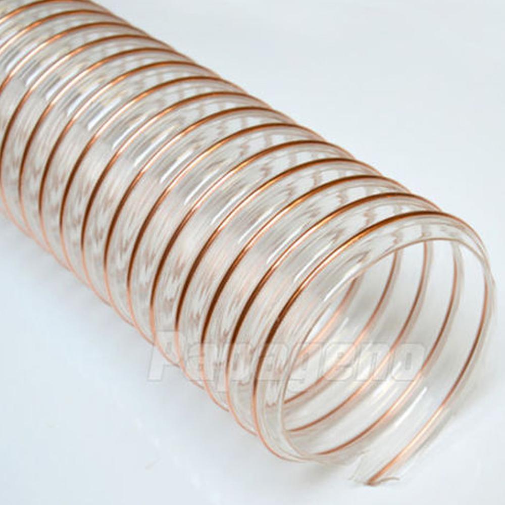 Transparent PVC Spring Hose Pipe in Pakistan - 6 inch thumbnail 2