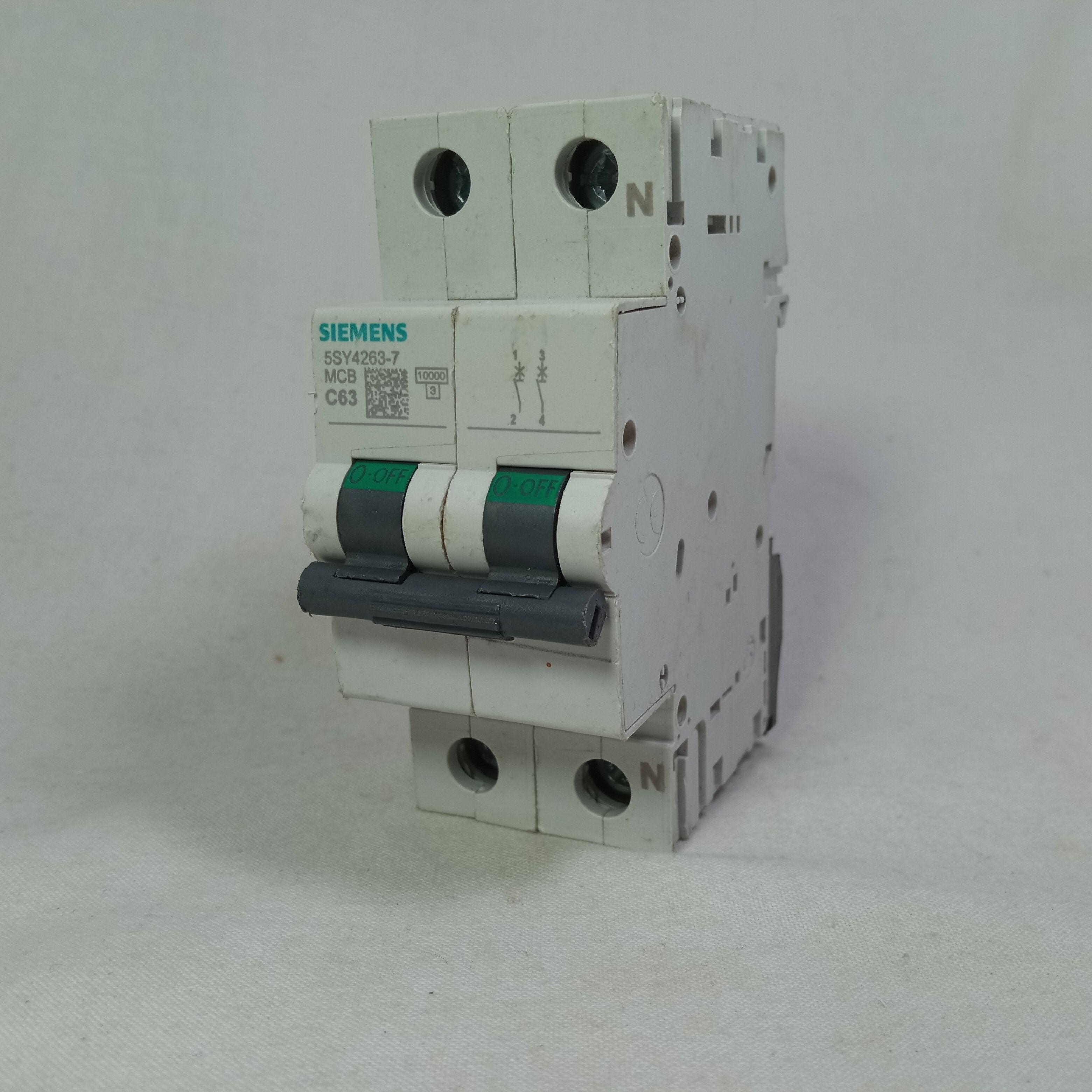 MCB AC Circuit Breaker 5SY4263-7 SEIMENS in Pakistan - 1 Pole / 10A thumbnail 3