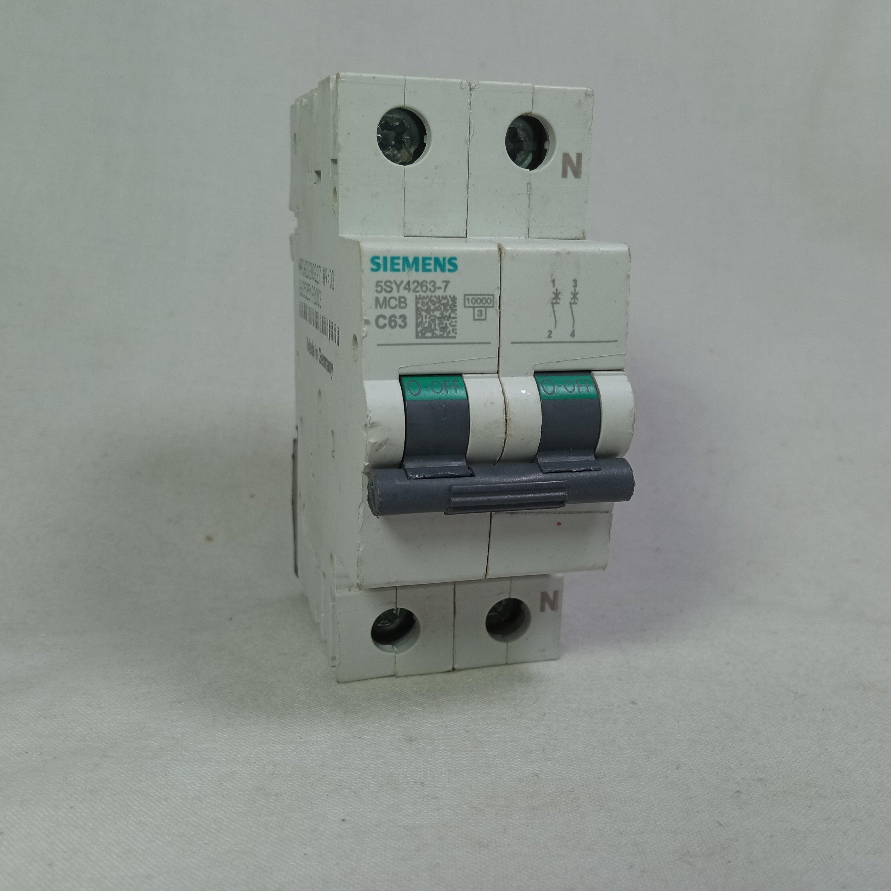 MCB AC Circuit Breaker 5SY4263-7 SEIMENS in Pakistan - 1 Pole / 63A thumbnail 2