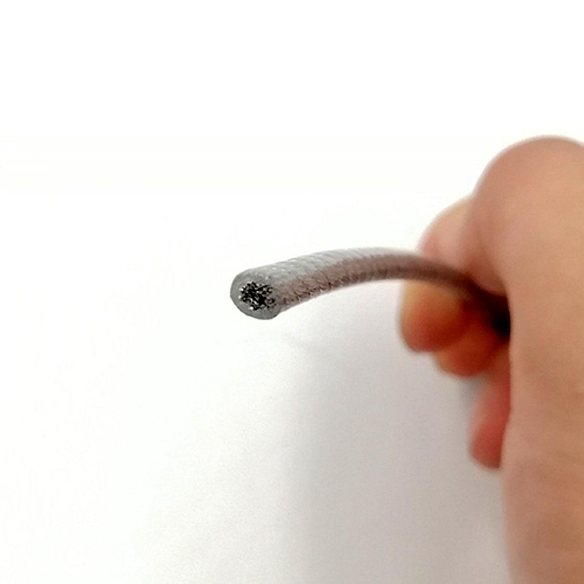 Steel wire rope clear PVC insulated (10 foot) - 12mm thumbnail 4