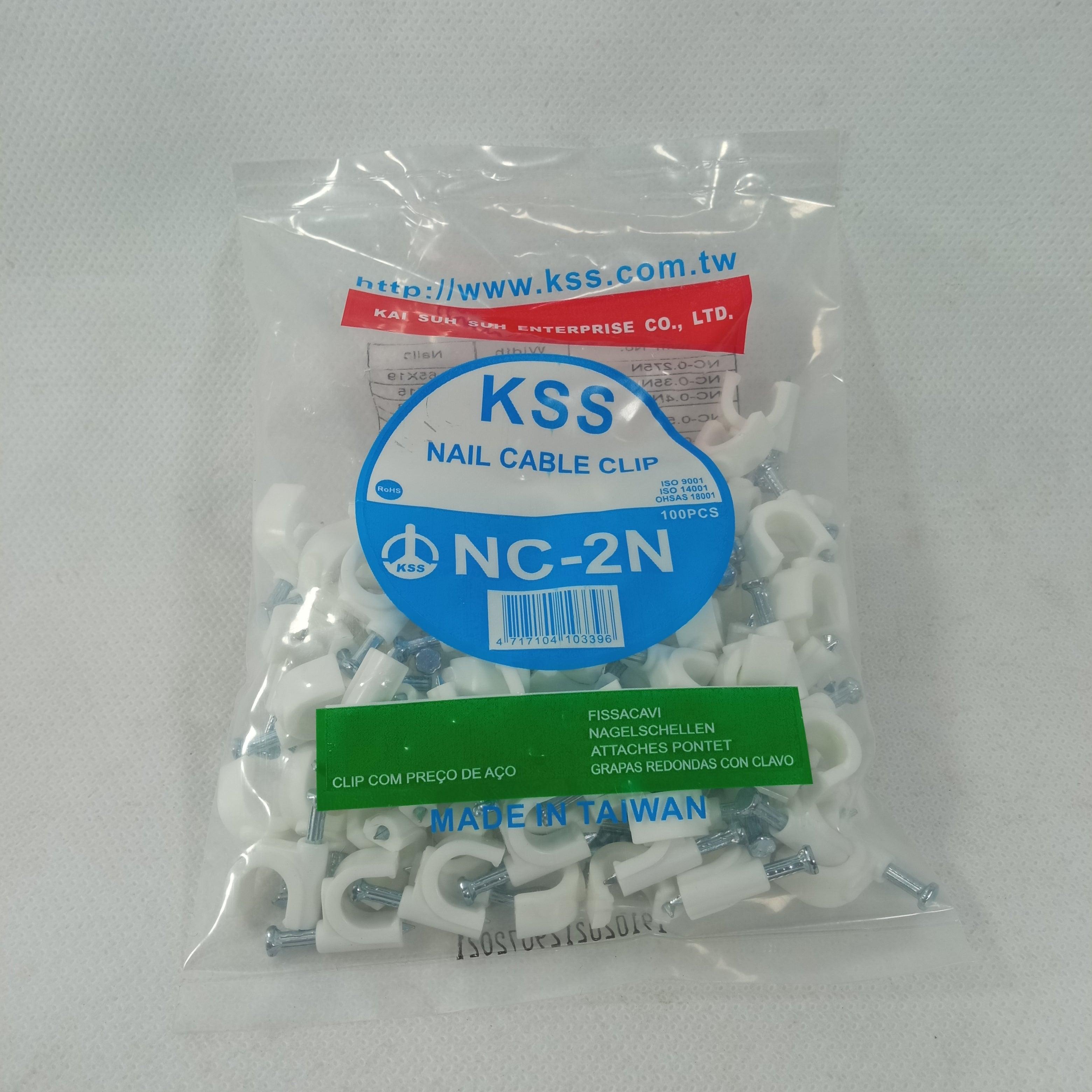 KSS Nail Clamp Cable Clip Wire Clip Different Sizes in Pakistan - 10mm thumbnail 5