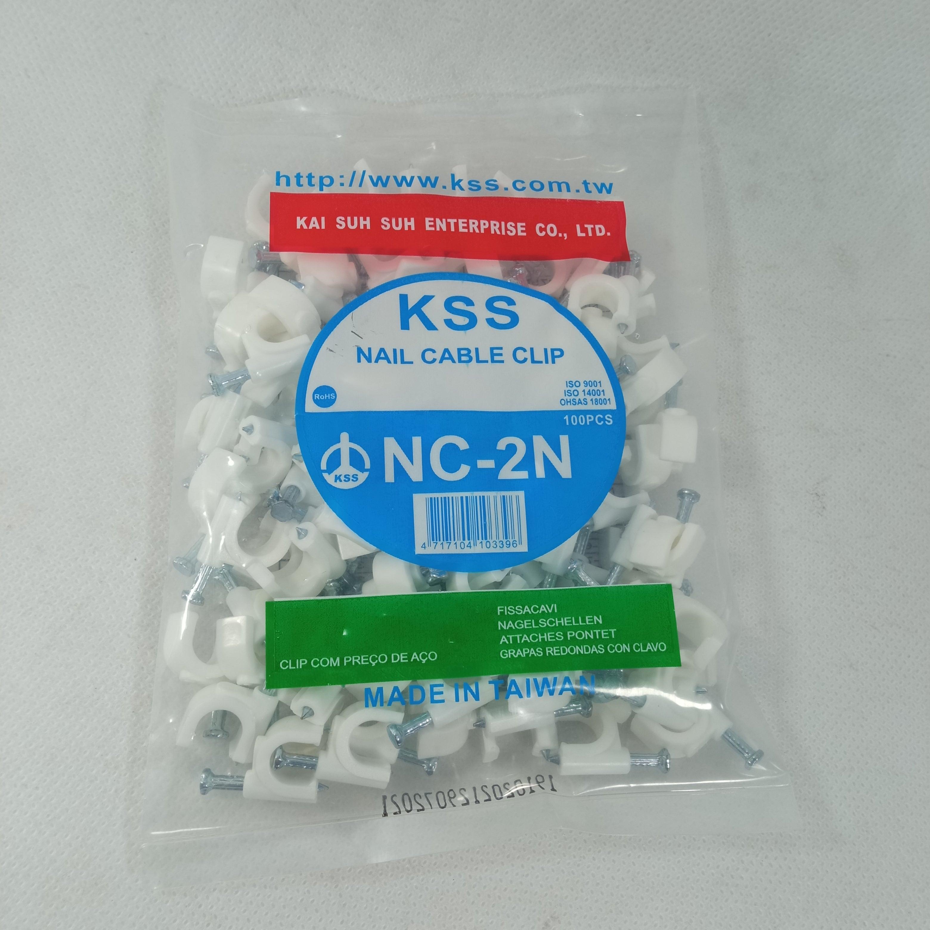 KSS Nail Clamp Cable Clip Wire Clip Different Sizes in Pakistan - 12mm thumbnail 3