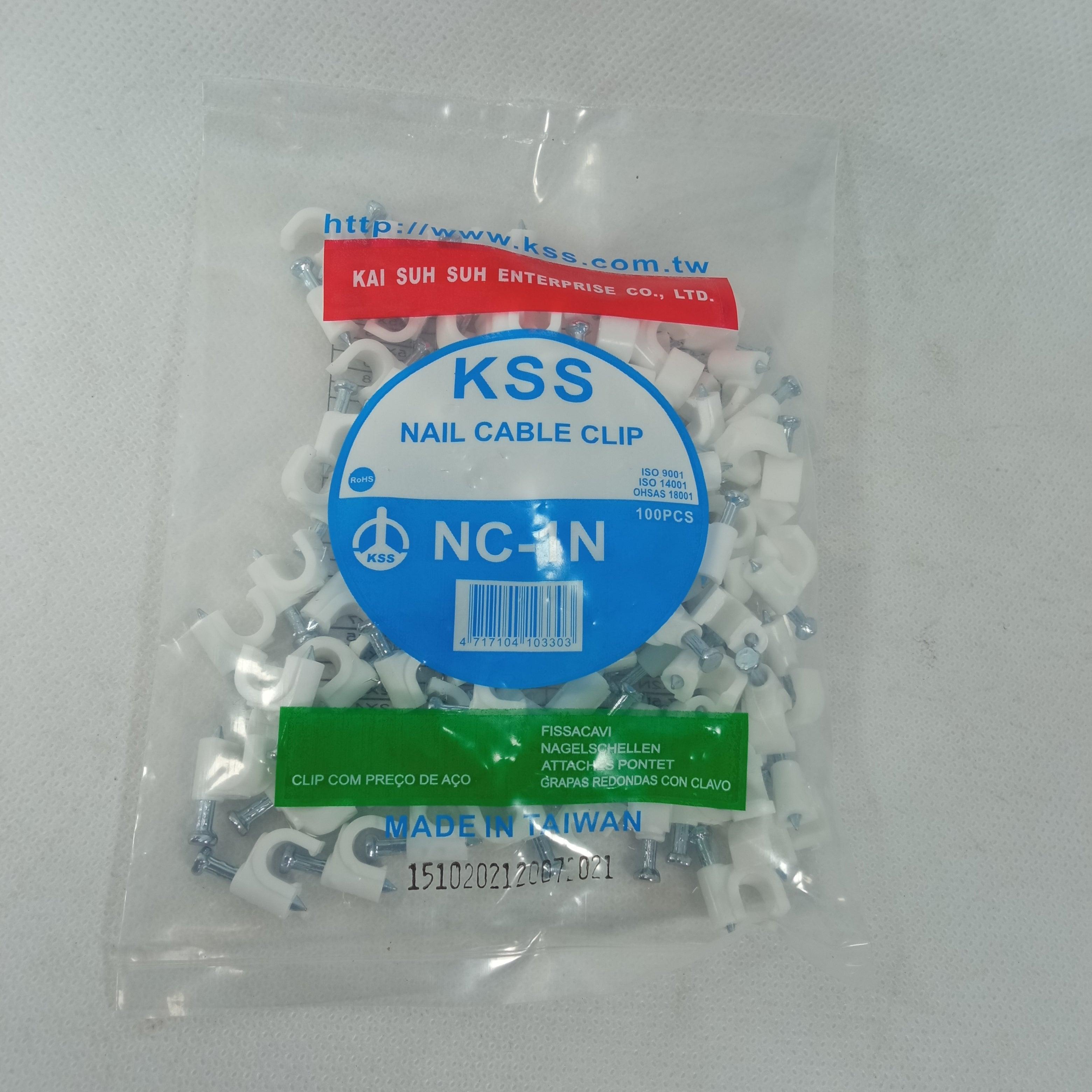 KSS Nail Clamp Cable Clip Wire Clip Different Sizes in Pakistan - 20mm thumbnail 2