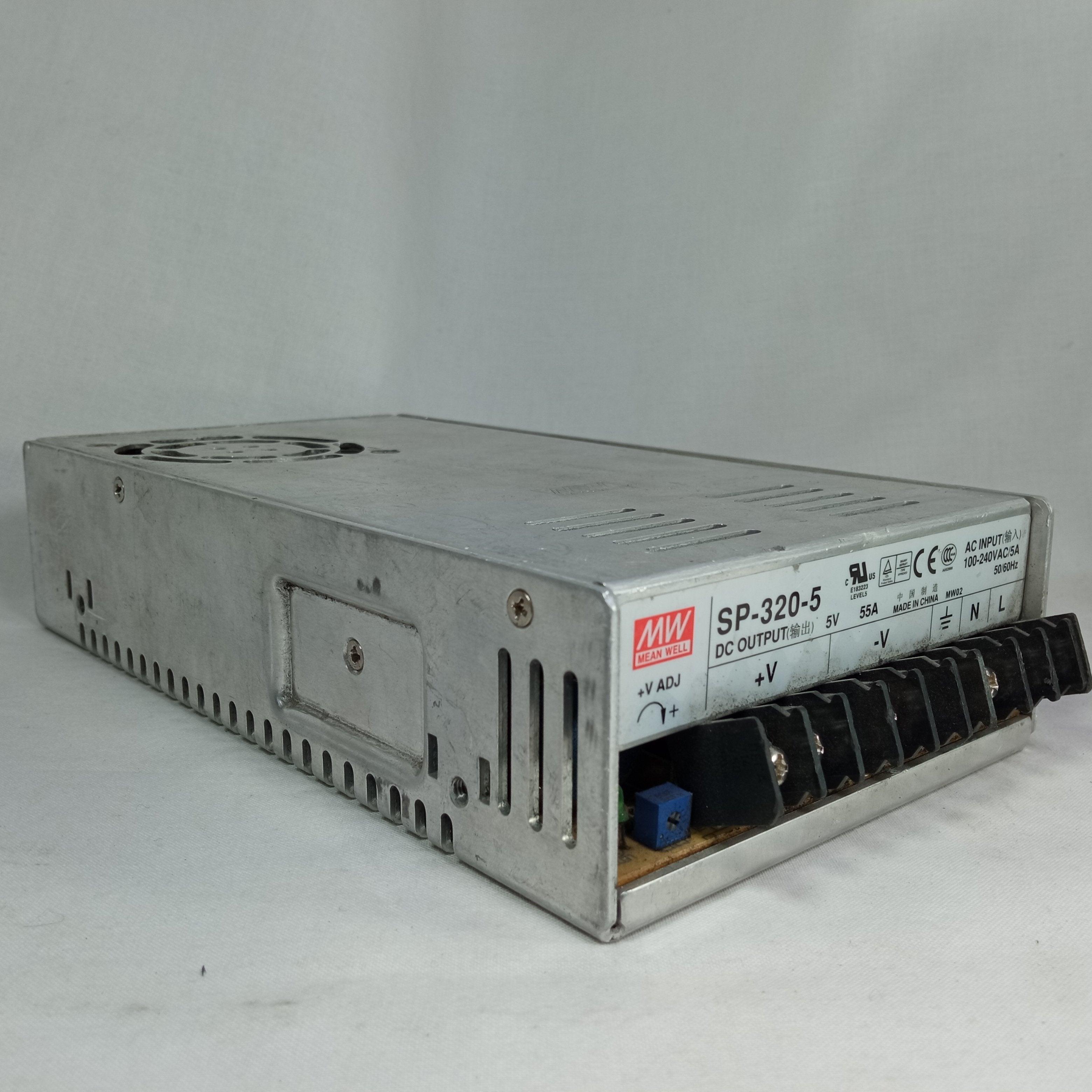 5V 55A Power Supply Mean Well MW ﻿SP 320 5 Lotted in Pakistan