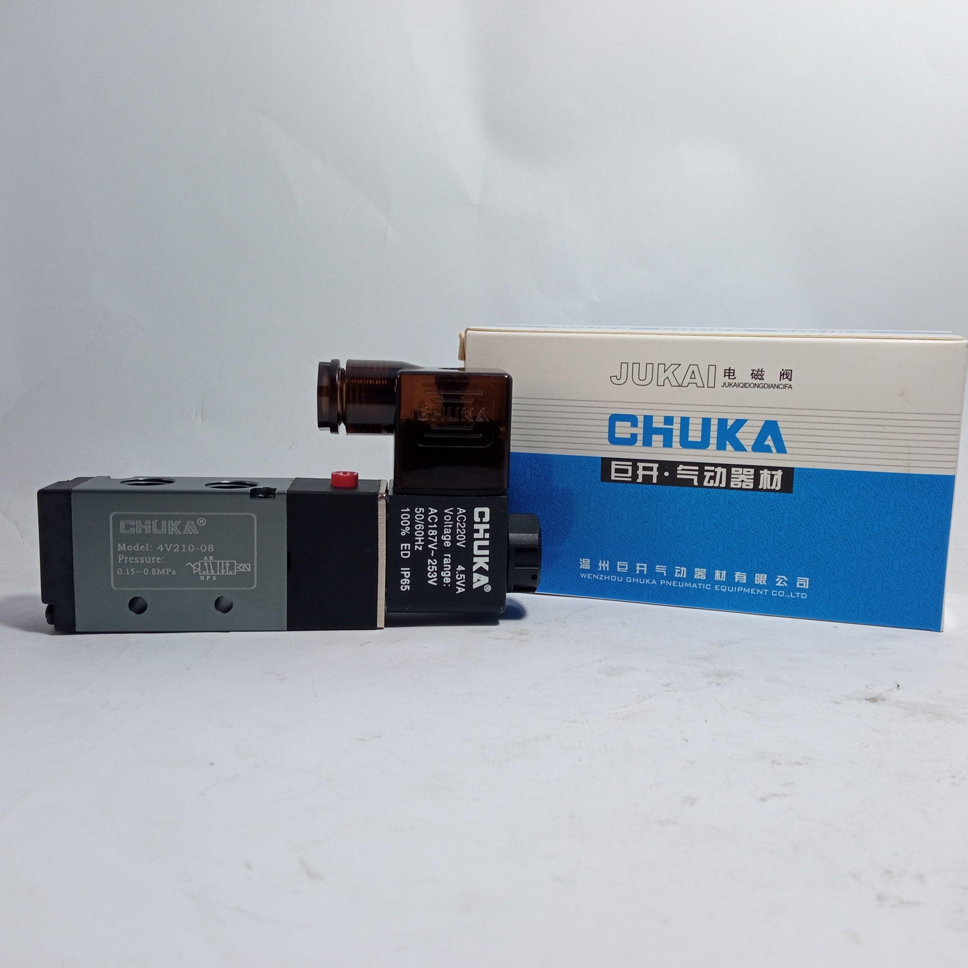 Solenoid Valve 4v210-08 4V310-10 4V410-15 two Way Valve (Chuka) - 4V310-10 thumbnail 5