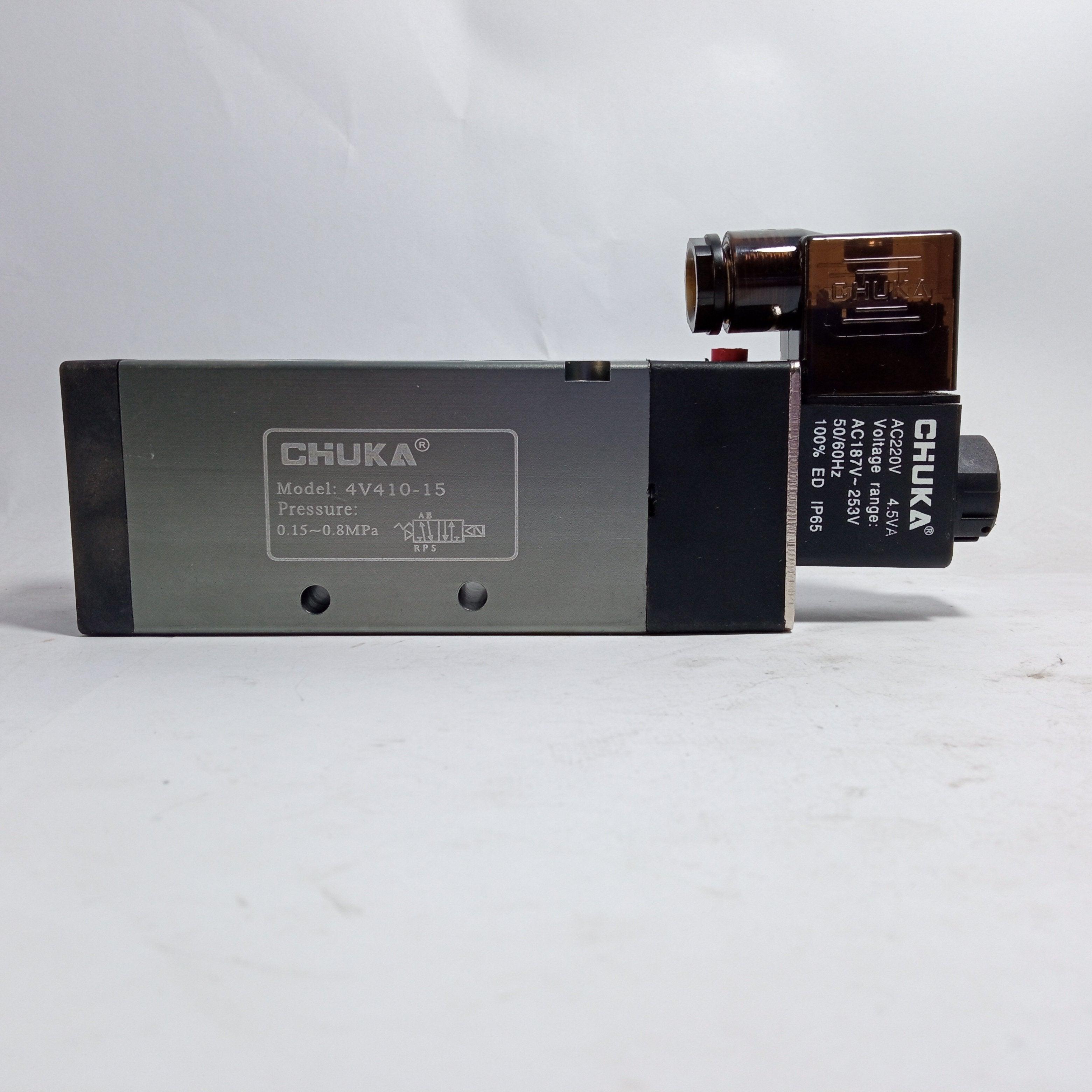 Solenoid Valve 4v210-08 4V310-10 4V410-15 two Way Valve (Chuka) - 4V410-15 thumbnail 2