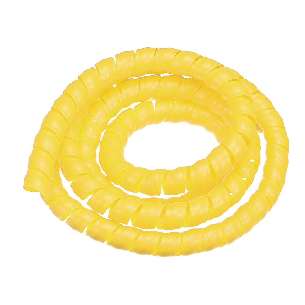 Yellow Insulation Spiral Sleeves for Cable Management 3meter in length - 6mm