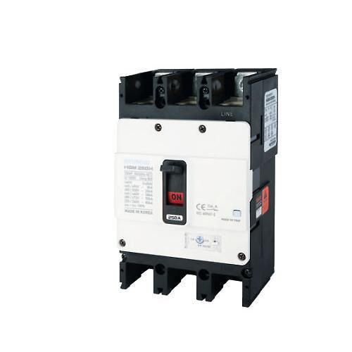 Molded Case Circuit Breakers HGM250H 3P 250A HYUNDAI in Pakistan - 200A