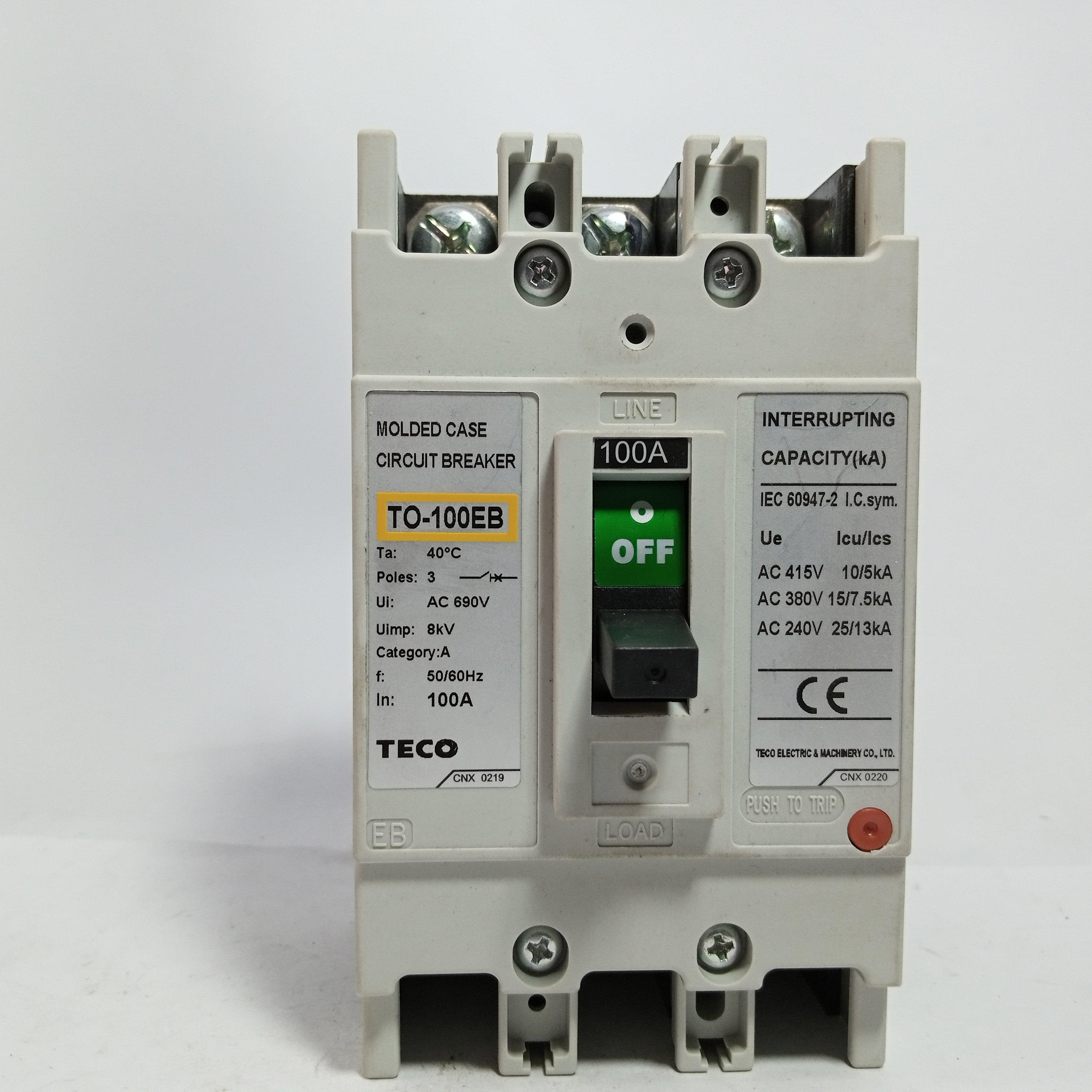 AC circuit breaker TO Series E type, 400V up to 15kA in Pakistan - 30A