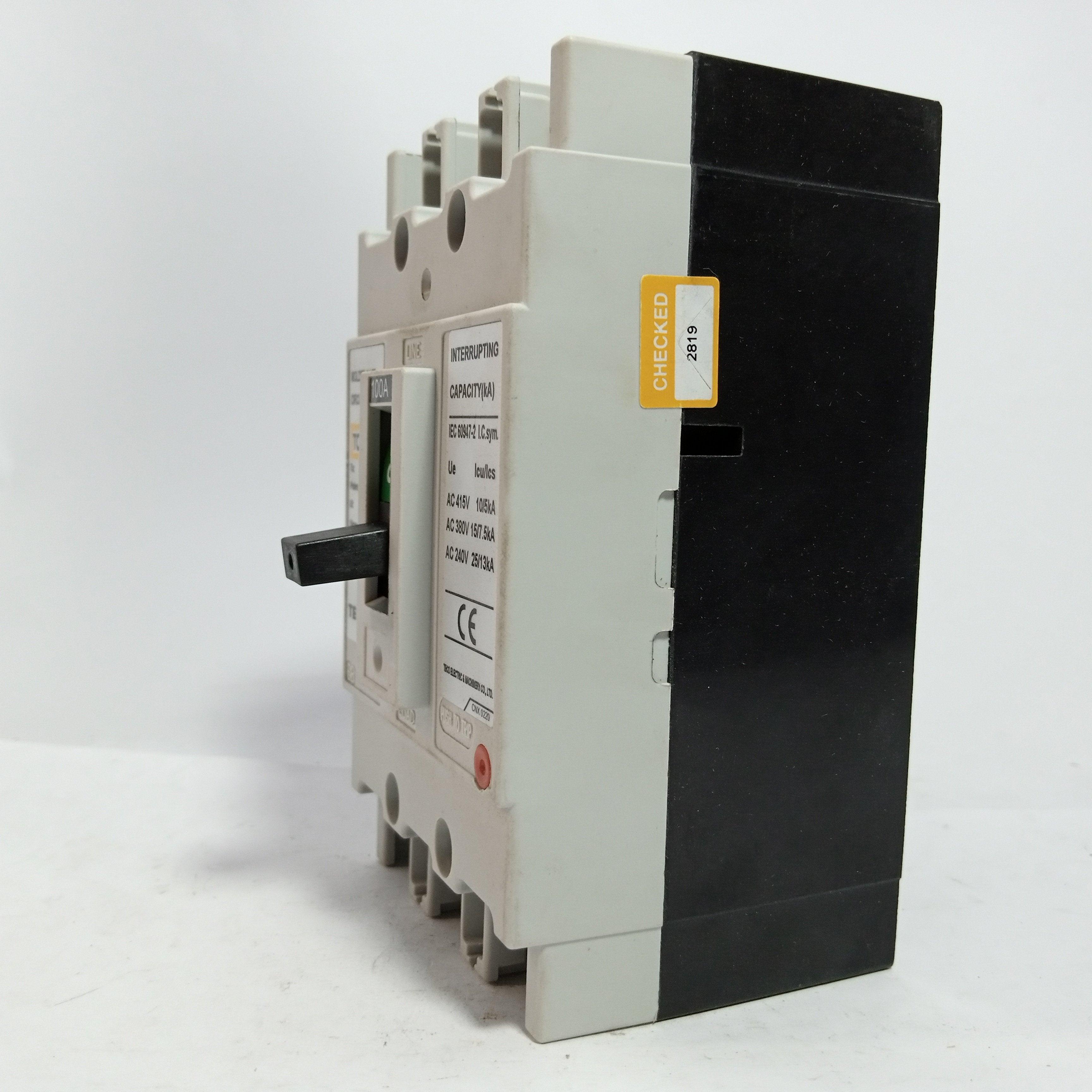 AC circuit breaker TO Series E type, 400V up to 15kA in Pakistan - 100A thumbnail 2