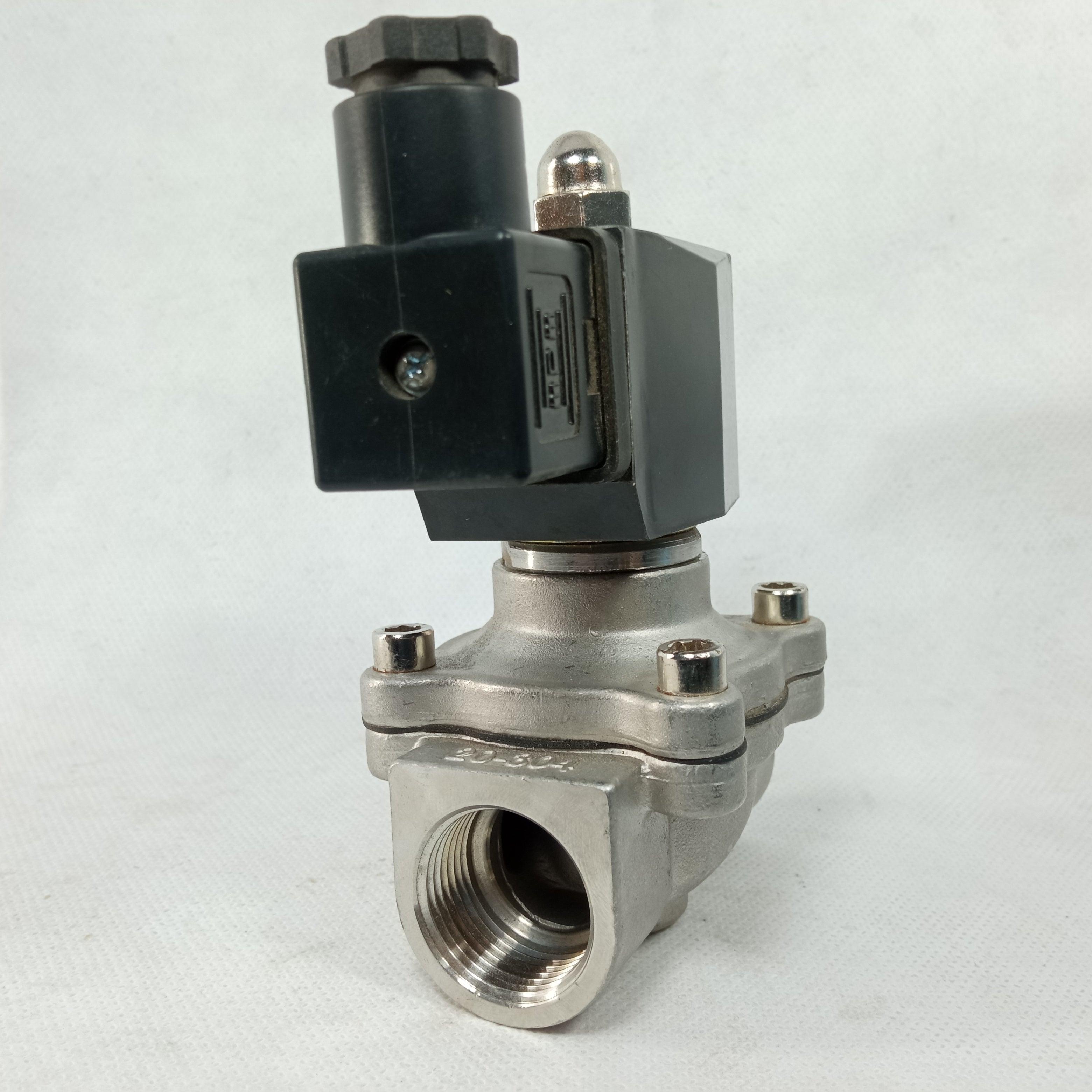 Solenoid Valve SS AC220V in Pakistan - 3/4 inch thumbnail 3