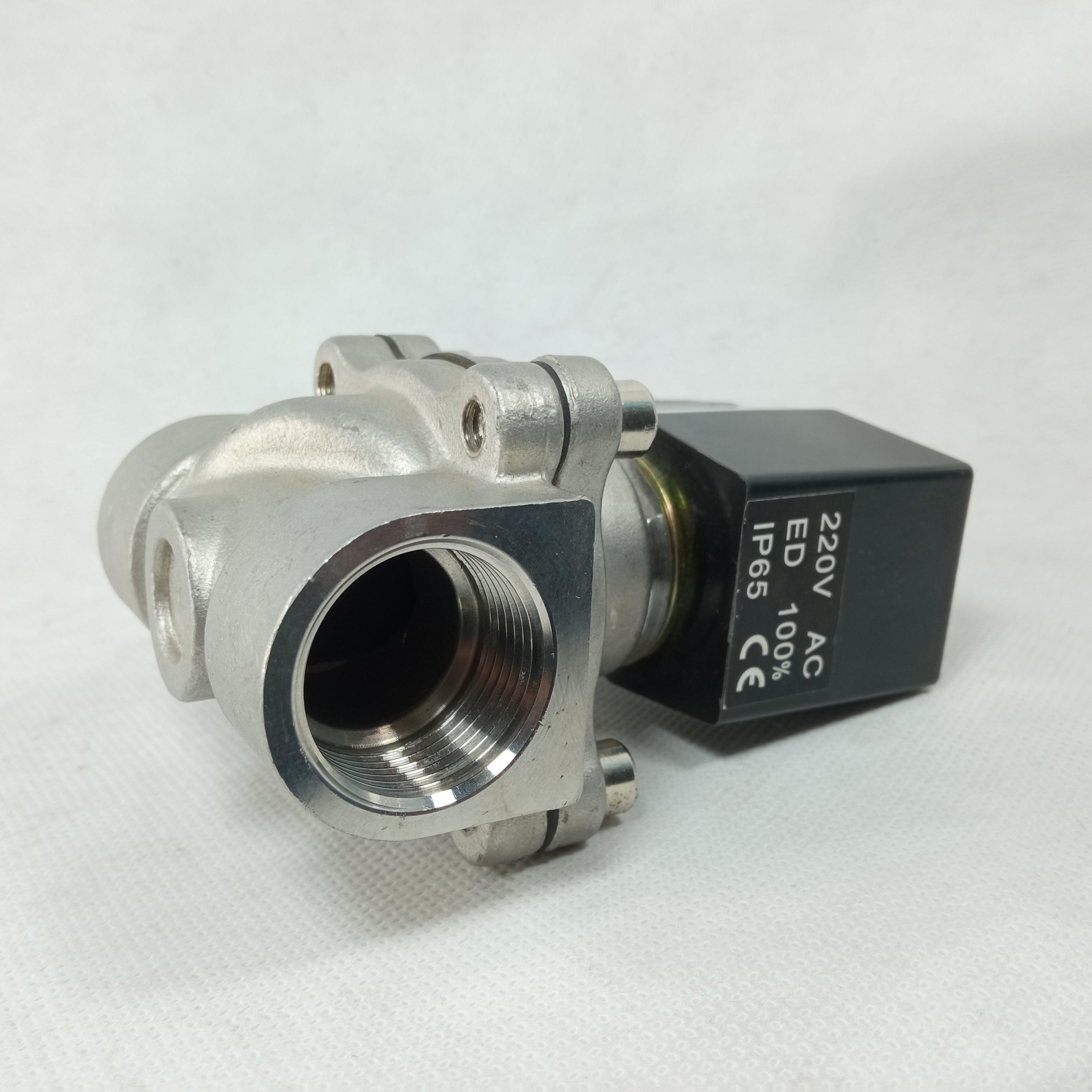 Solenoid Valve SS AC220V in Pakistan - 3/4 inch thumbnail 5