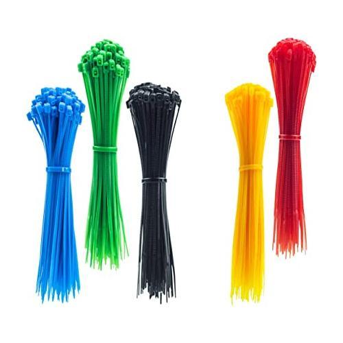 Color cable tie  in Pakistan - 8" / Blue thumbnail 2