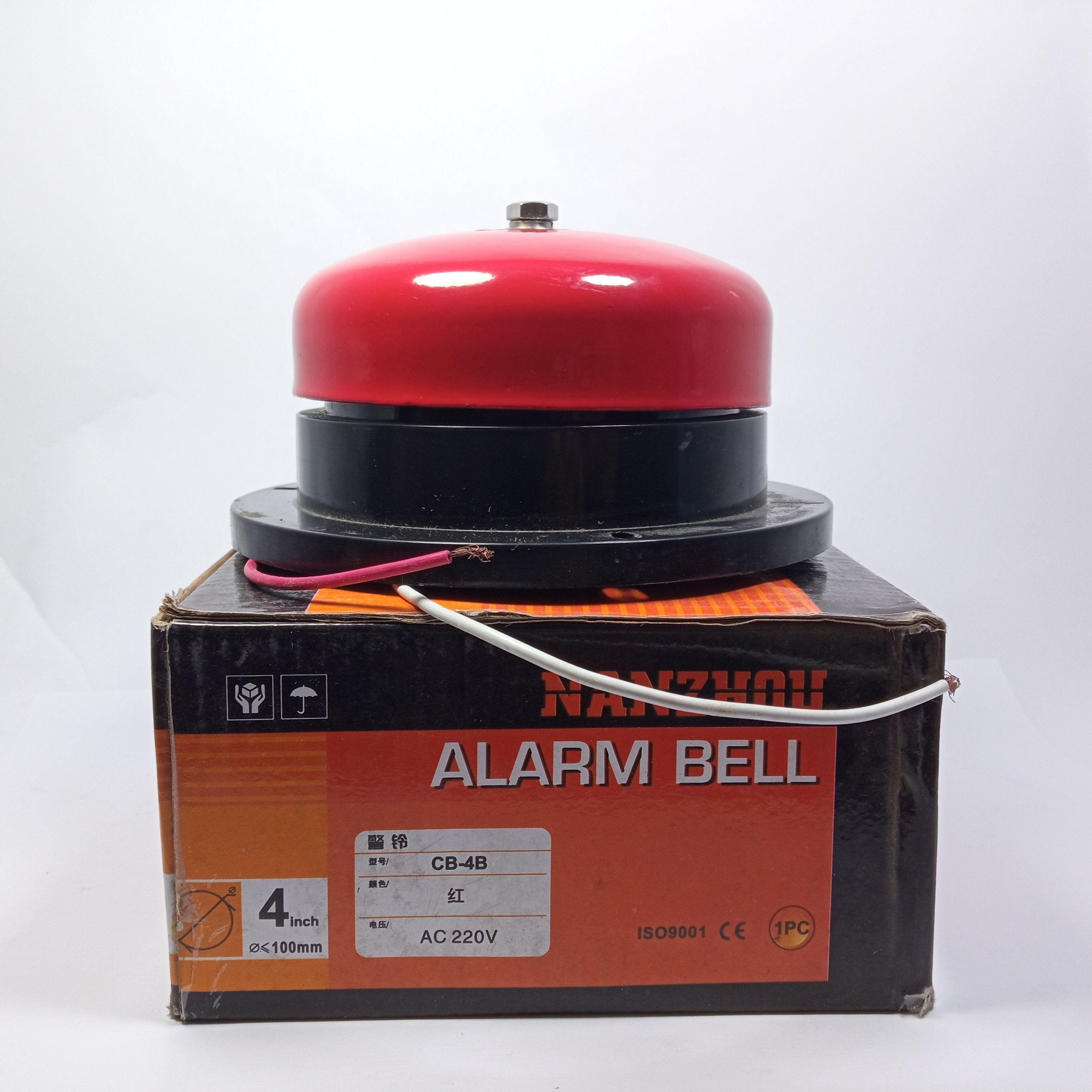 CB-4B Industrial Electric Riser Hood AC220V Fire Alarm Bell - 6 Inch thumbnail 2