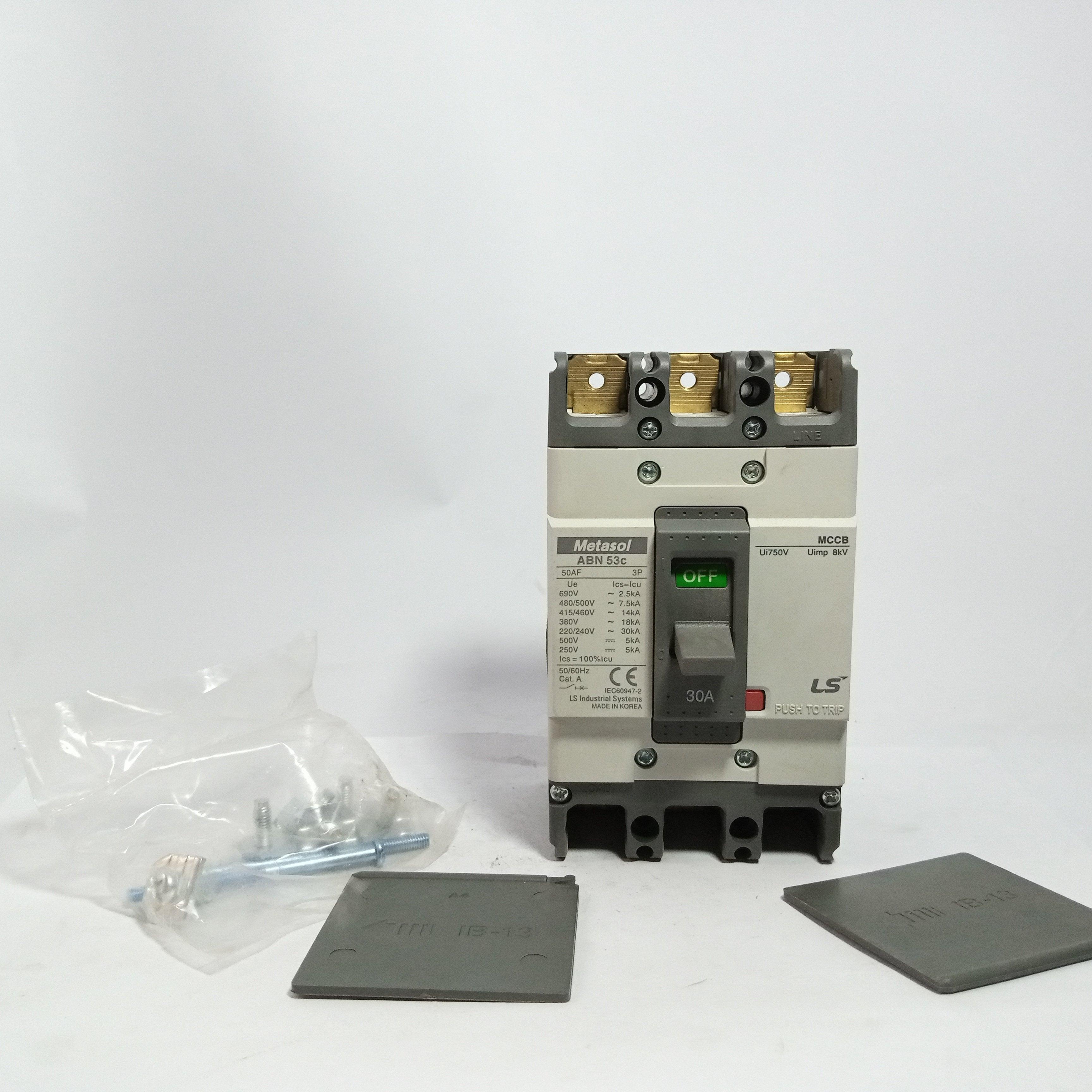 LS Metasol ABN 53C 50AF Molded Case Circuit Breaker 3P MCCB N-Type in Pakistan - 60A
