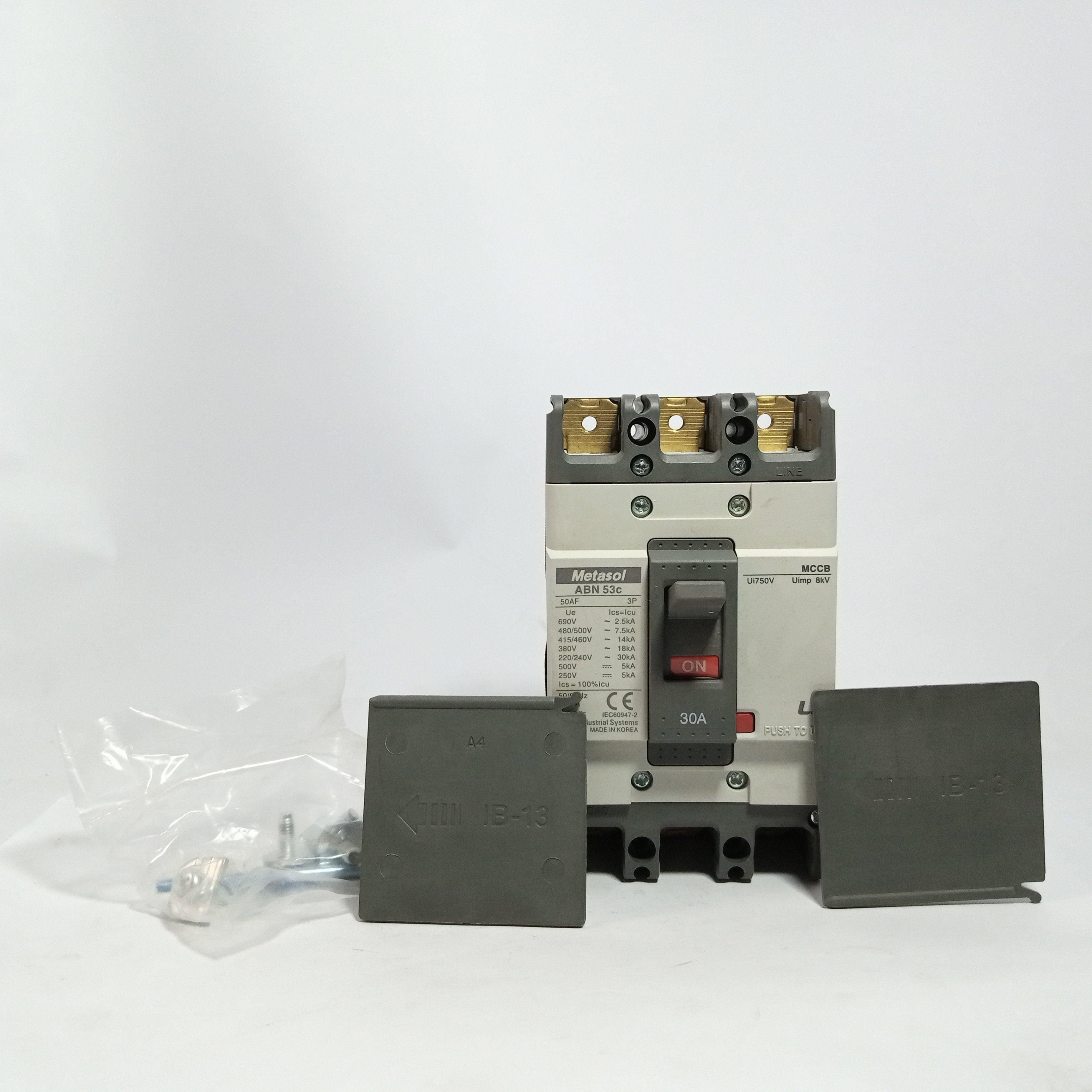 LS Metasol ABN 53C 50AF Molded Case Circuit Breaker 3P MCCB N-Type in Pakistan - 60A thumbnail 3