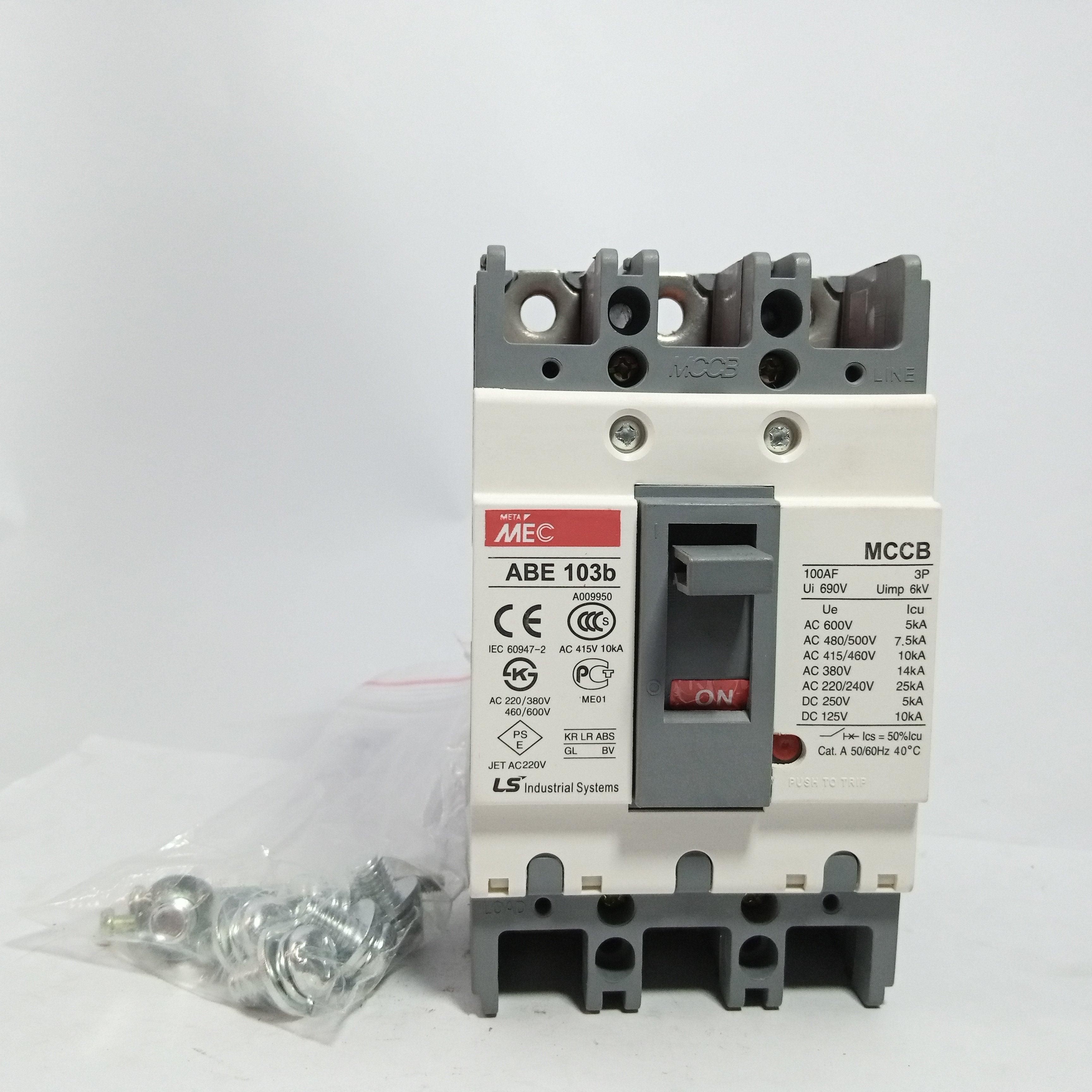 ABE103b original ABE Molded case Circuit Breaker MCCB in Pakistan - 200A