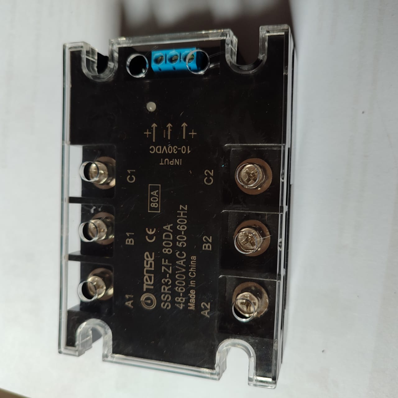 TSR-ZF40DA Three-phase Motor Positive and Negative Solid State Relay Tense SSR3-ZF in Pakistan - 40A thumbnail 2