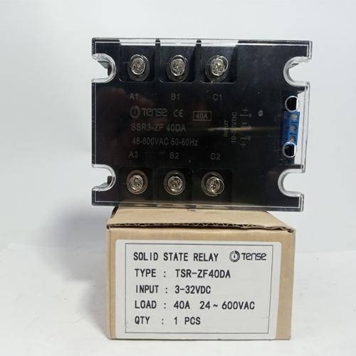 TSR-ZF40DA Three-phase Motor Positive and Negative Solid State Relay Tense SSR3-ZF in Pakistan - 40A thumbnail 4