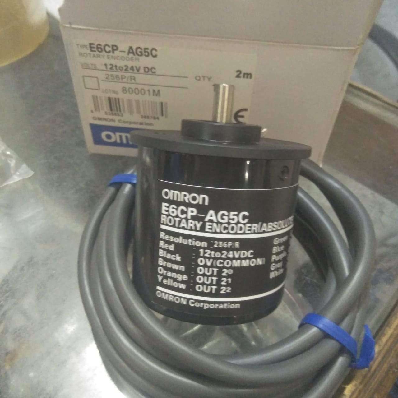 Absolute Omron Encoder E6CP-AG5C  Omron Rotary Encoder, 12-24 VDC in Pakistan - 256PPR