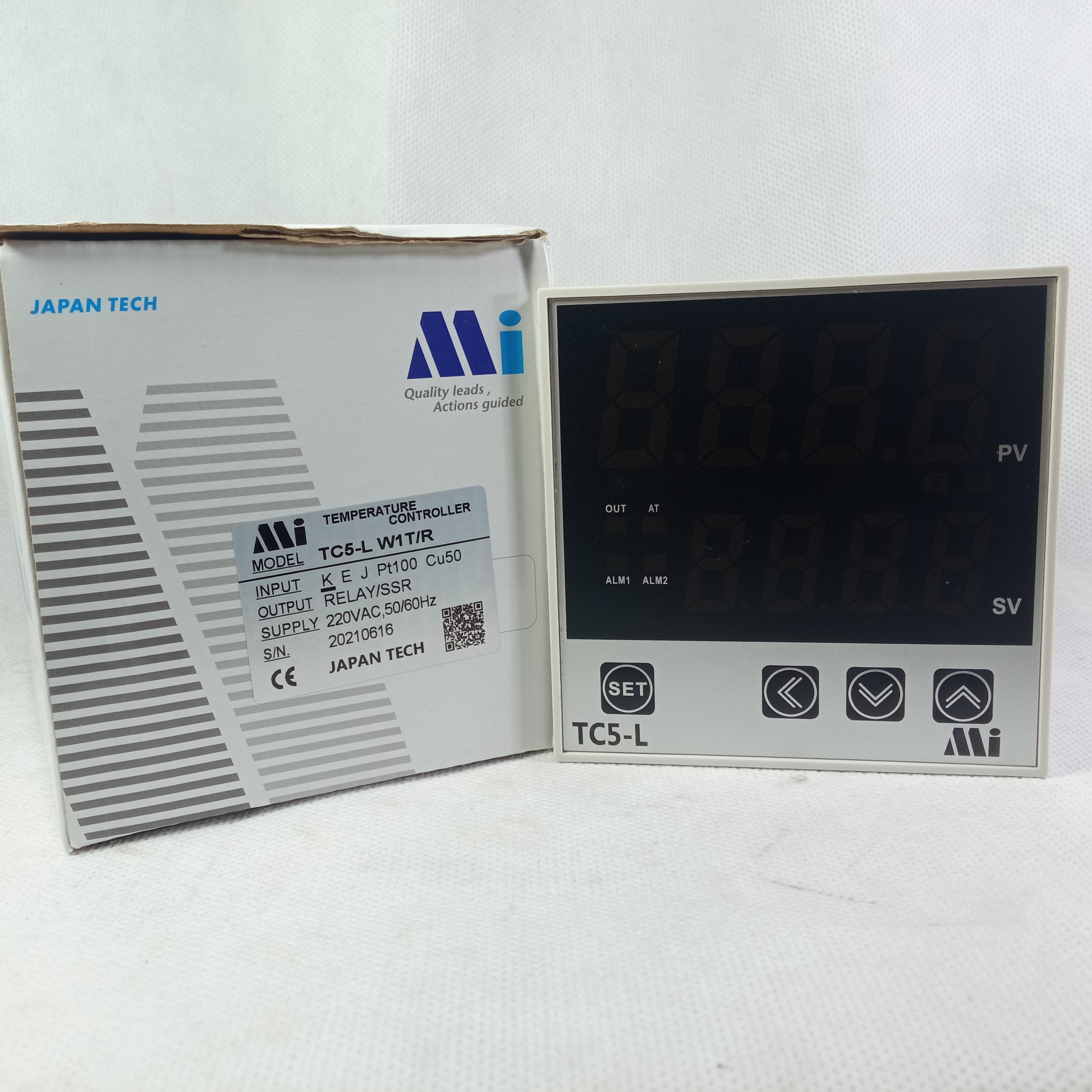 TC5-M Digital PID Temperature Controller k type J type Pt100  in Pakistan - 72*72