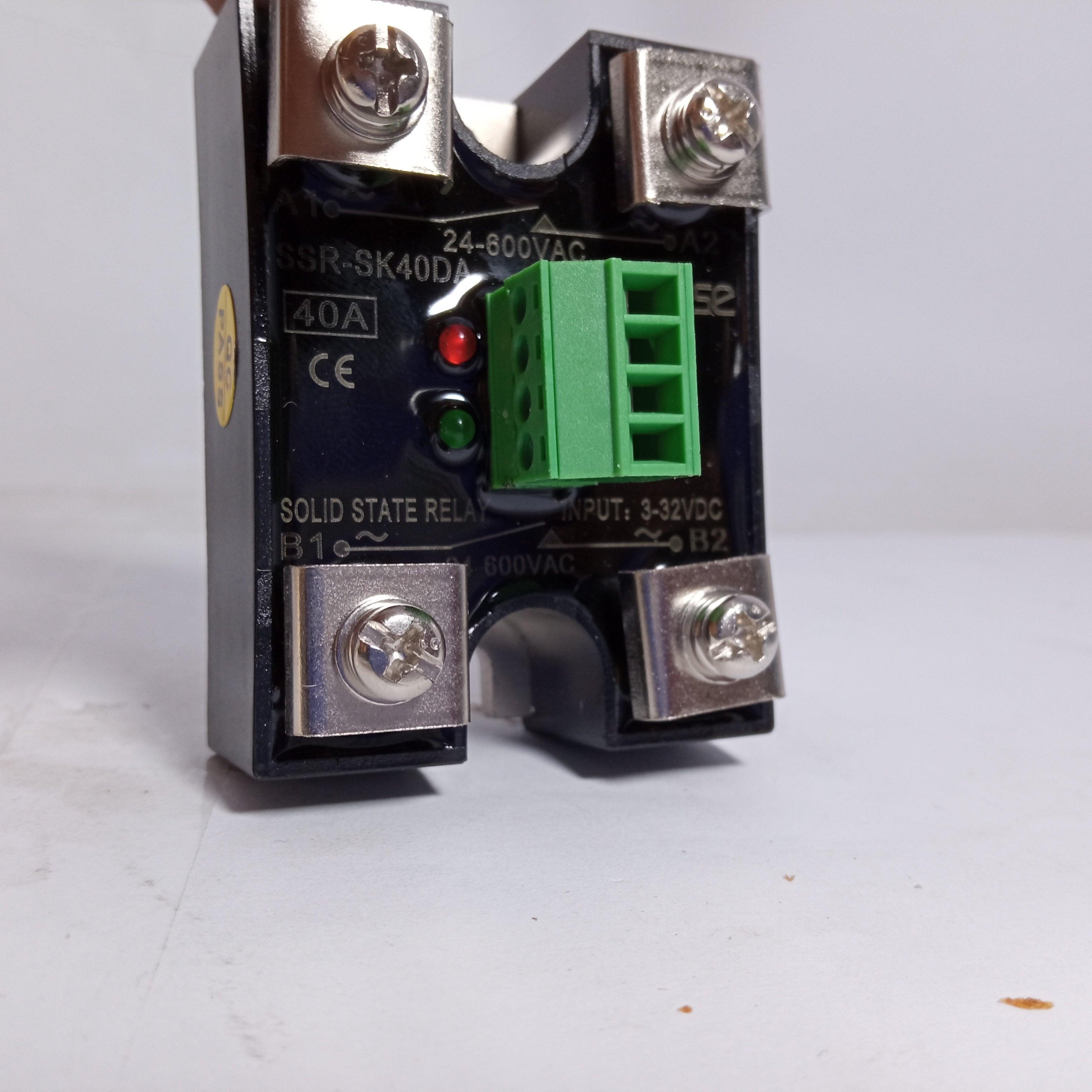 Solid State Relay Dual Channel Control Single Phase SSR-DA Tense in Pakistan - SSR-SK80DA thumbnail 2