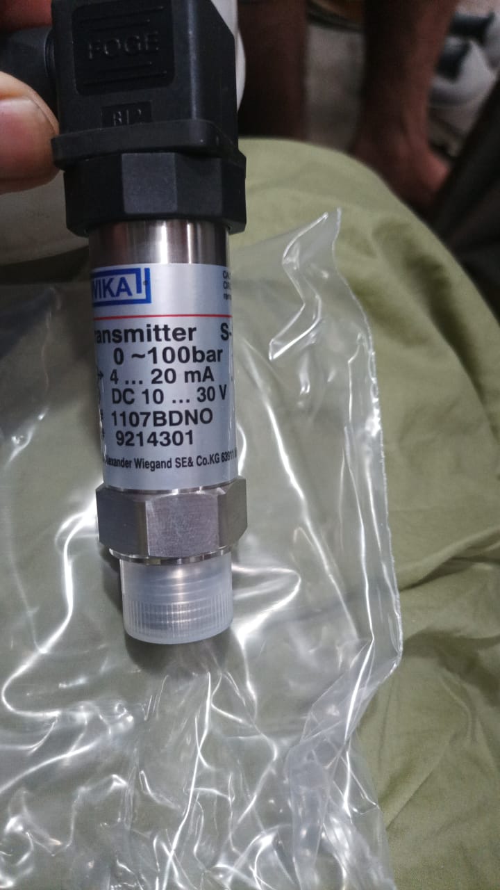 Wika Pressure Transmitter S-10 0 Bar to 400 Bar in Pakistan - 100mBar thumbnail 6