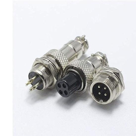 XLR  Cable Connector 12mm Chassis Mount in Pakistan - 3 pins thumbnail 3