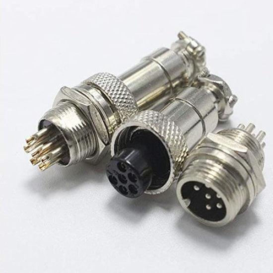 XLR  Cable Connector 12mm Chassis Mount in Pakistan - 3 pins thumbnail 5