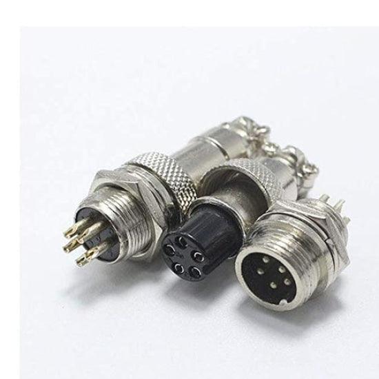 XLR  Cable Connector 12mm Chassis Mount in Pakistan - 7 pins thumbnail 4