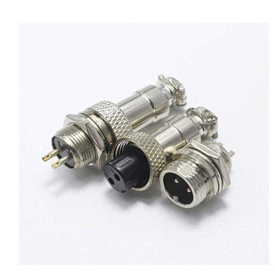 XLR  Cable Connector 12mm Chassis Mount in Pakistan - 7 pins thumbnail 6