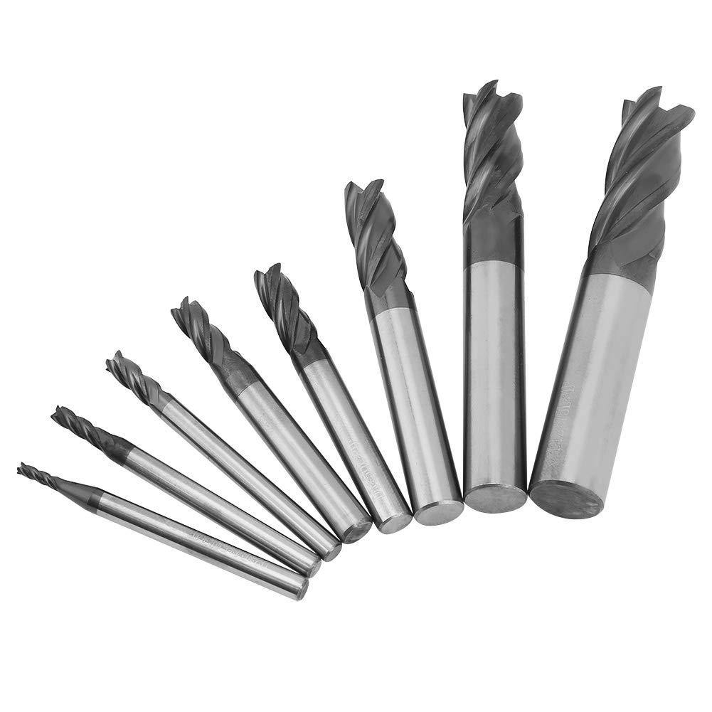 Carbide End Mill Set  Steel Milling Cutter in used - 4mm thumbnail 3