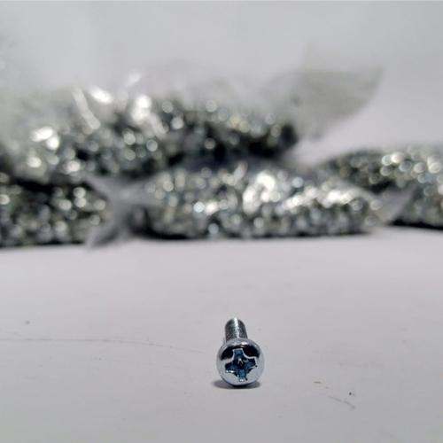 Pan Head Screw (1000 pcs) IRON - 3*15mm thumbnail 2