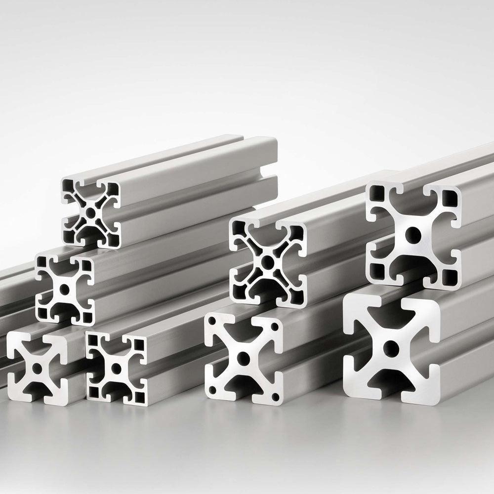 Aluminum Profile Aluminium Extrusion For CNC And 3D Printer Silver in Pakistan - T-2080-1 Meter (SILVER) thumbnail 2