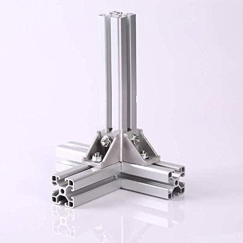 Aluminum Profile Aluminium Extrusion For CNC And 3D Printer Silver in Pakistan - V-2080-2 Meters (BLACK) thumbnail 5