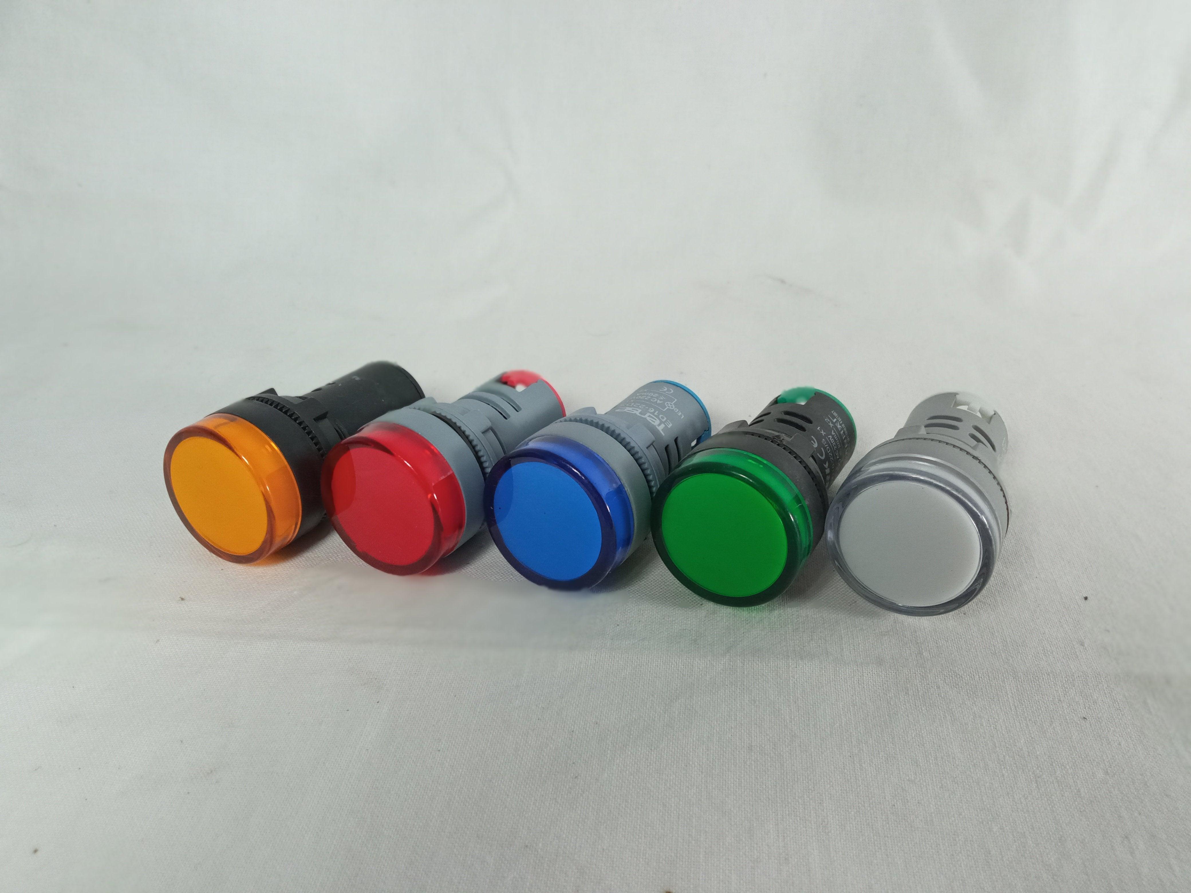 220v Ac Indicator Light AD22-22DS  in one Pack in Pakistan - WHITE