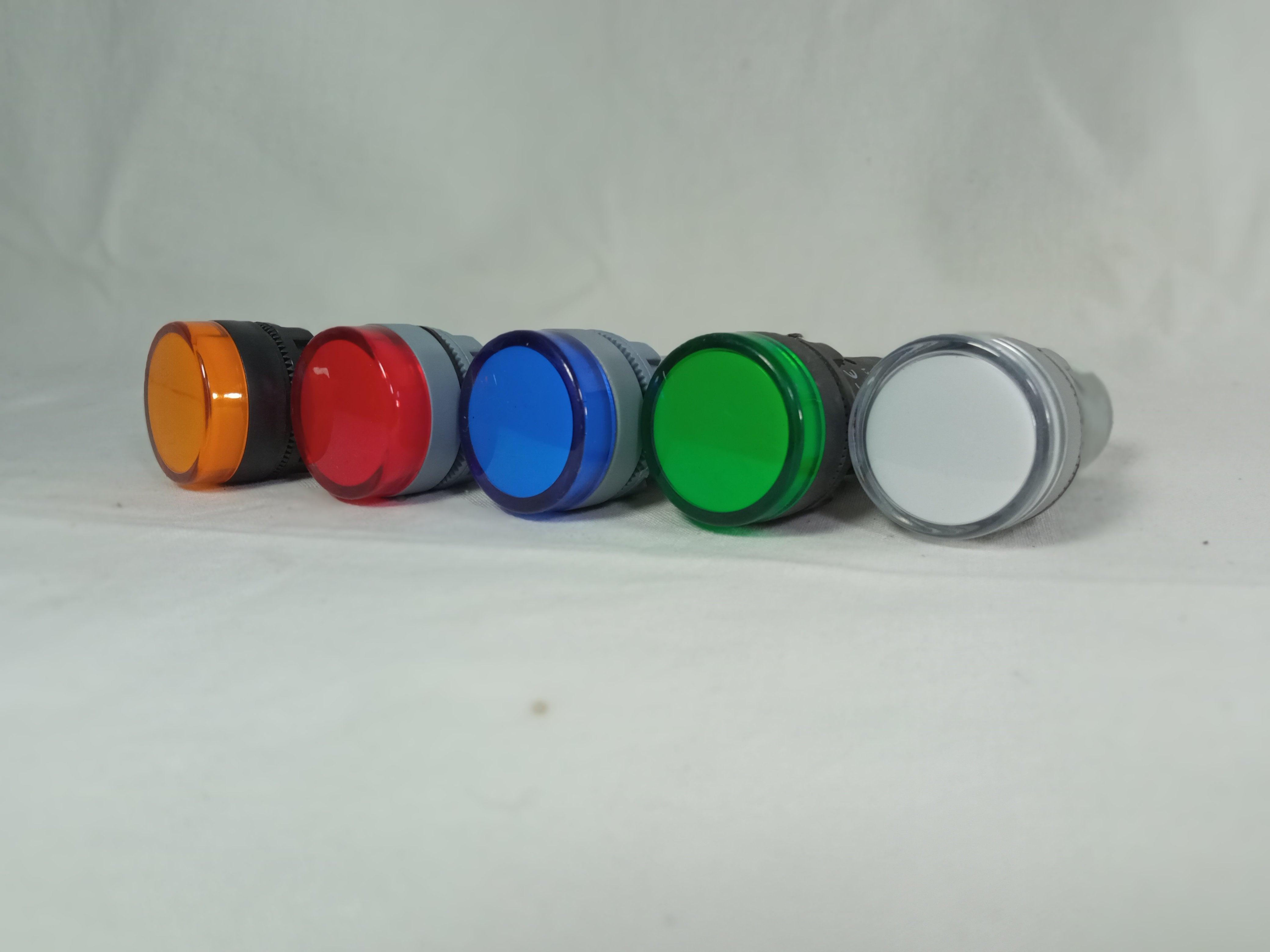 220v Ac Indicator Light AD22-22DS  in one Pack in Pakistan - WHITE thumbnail 2