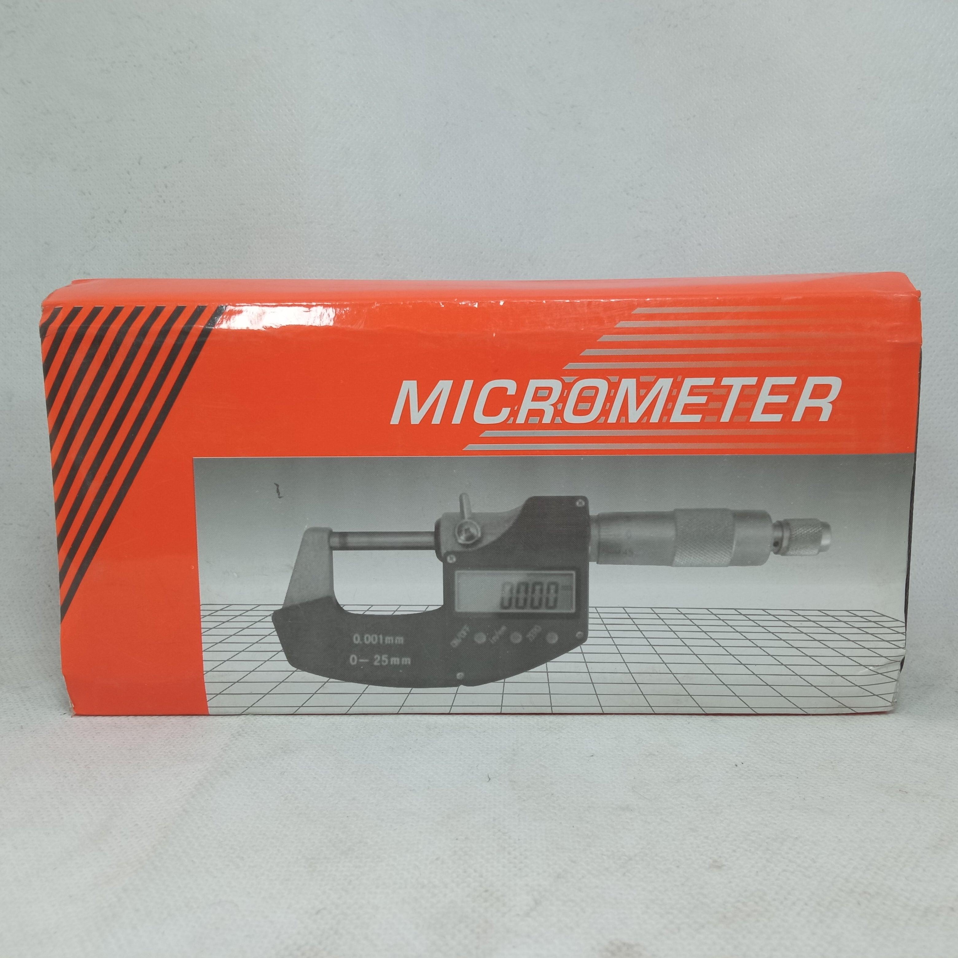 Mitutoyo Digital Screw Gauge Micro meter  0-25mm/0.001mm china made  in Pakistan