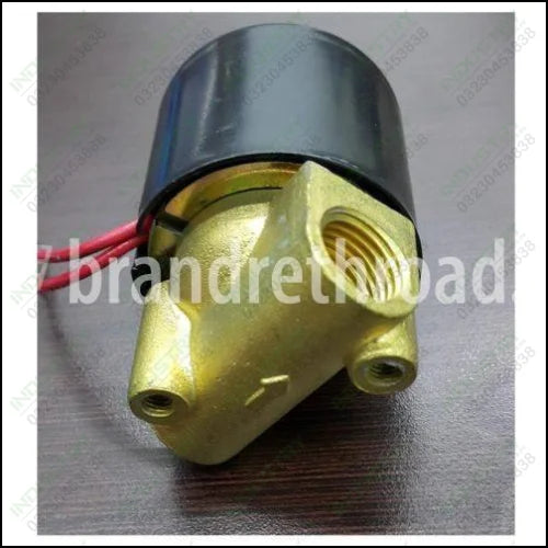3/4" Brass Solenoid Valve in Pakistan - 24v thumbnail 2