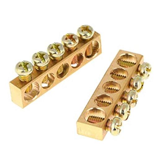 Brass Electrical Neutral Link Hole in Pakistan - 11 Hole thumbnail 3