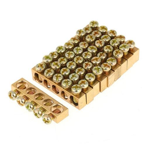 Brass Electrical Neutral Link Hole in Pakistan - 12 Hole thumbnail 2
