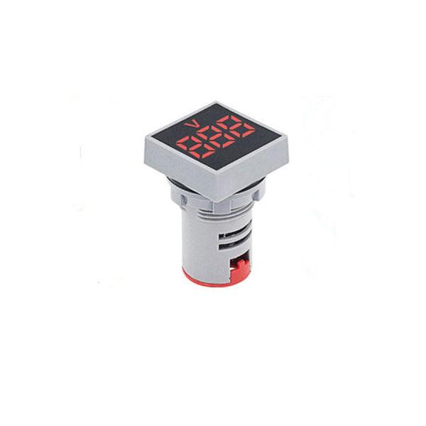 LED Voltmeter AC Penal Mount AD101-22VMS  in Pakistan - Yellow thumbnail 2