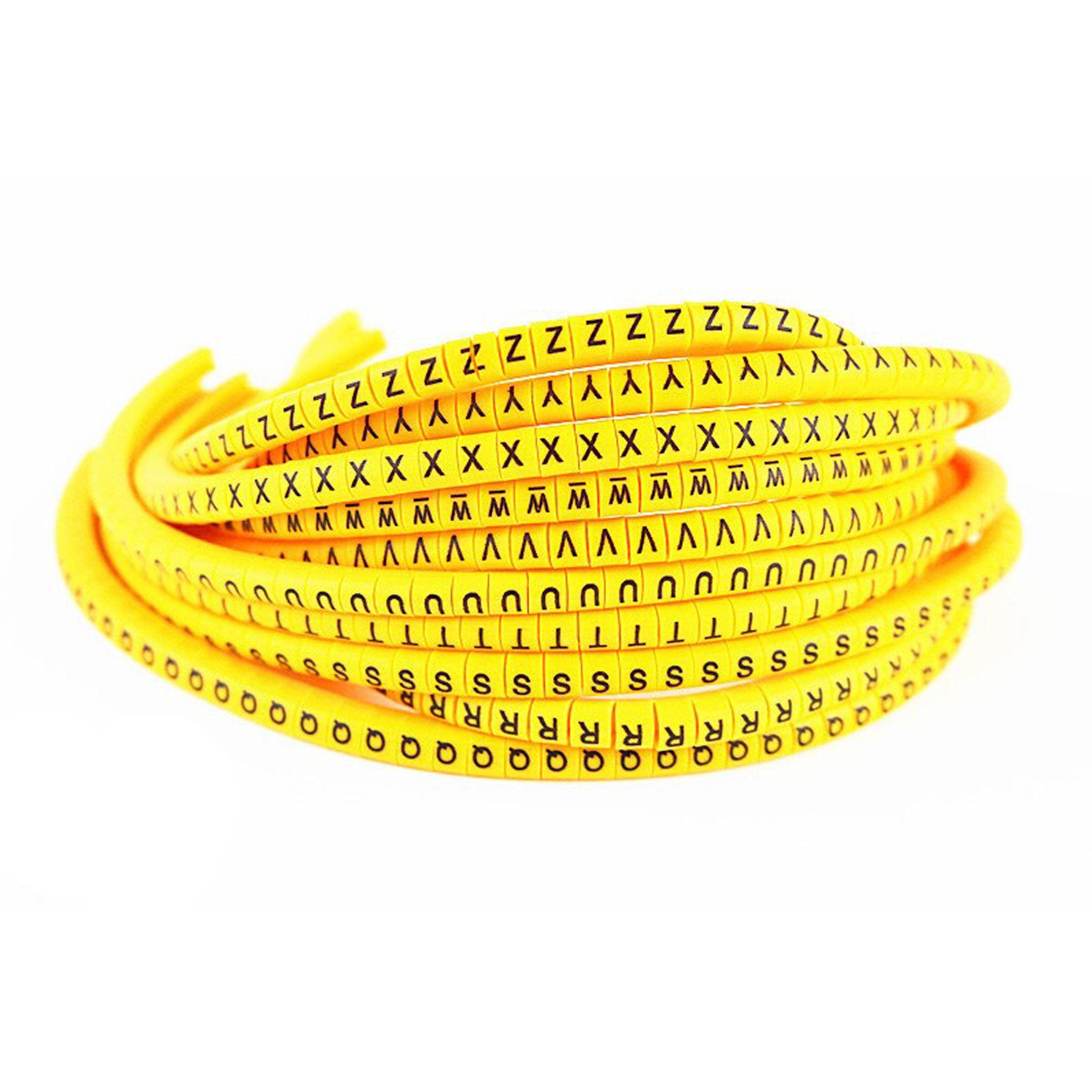 Wire Management Cable Markers Tags in Alphabet A to Z in Pakistan - 1.5mm