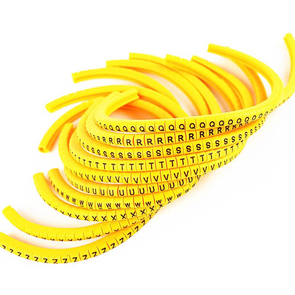 Wire Management Cable Markers Tags in Alphabet A to Z in Pakistan - 2.5mm thumbnail 2