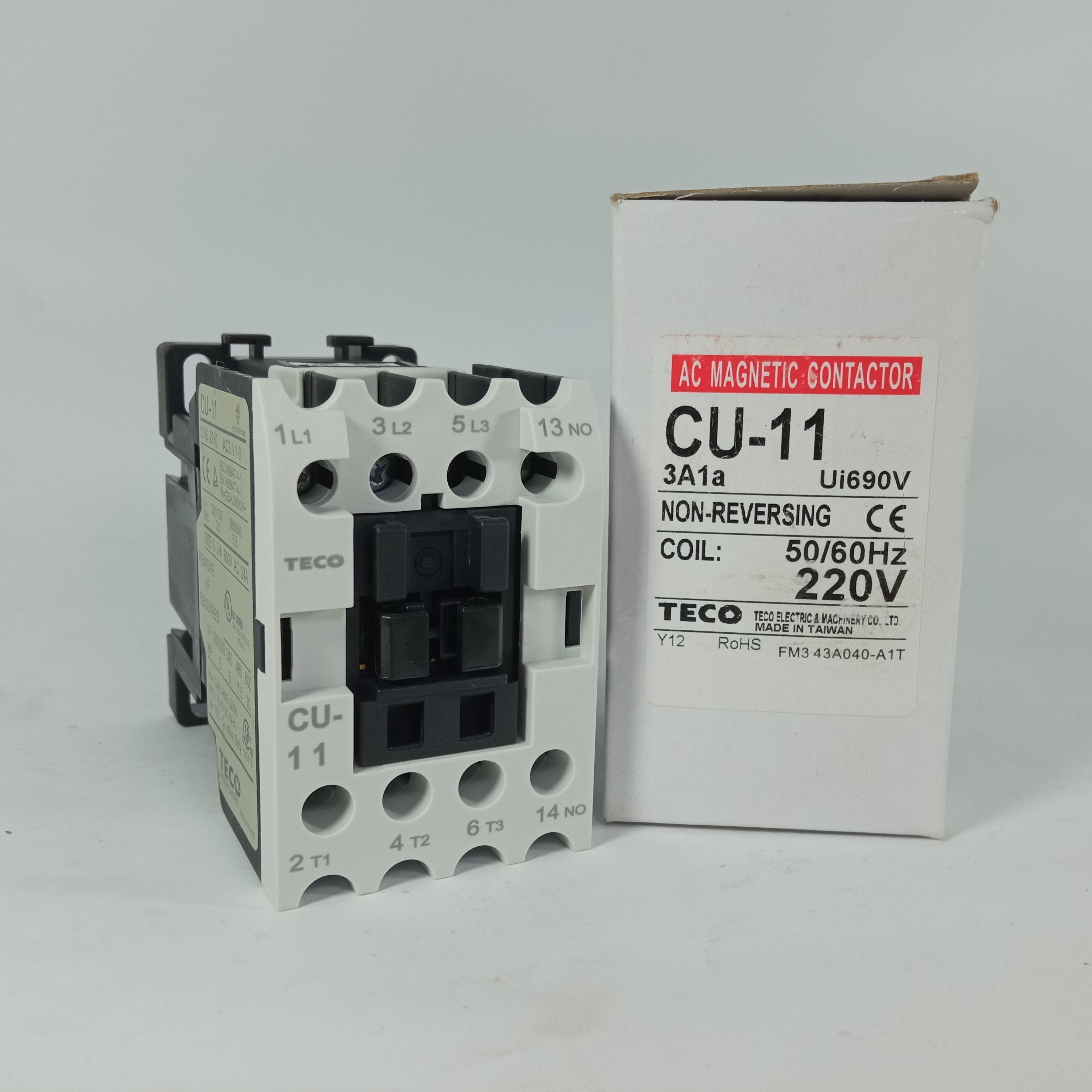 TECO Magnetic contactor Cu-11 to Cu-150 in Pakistan - CU-18