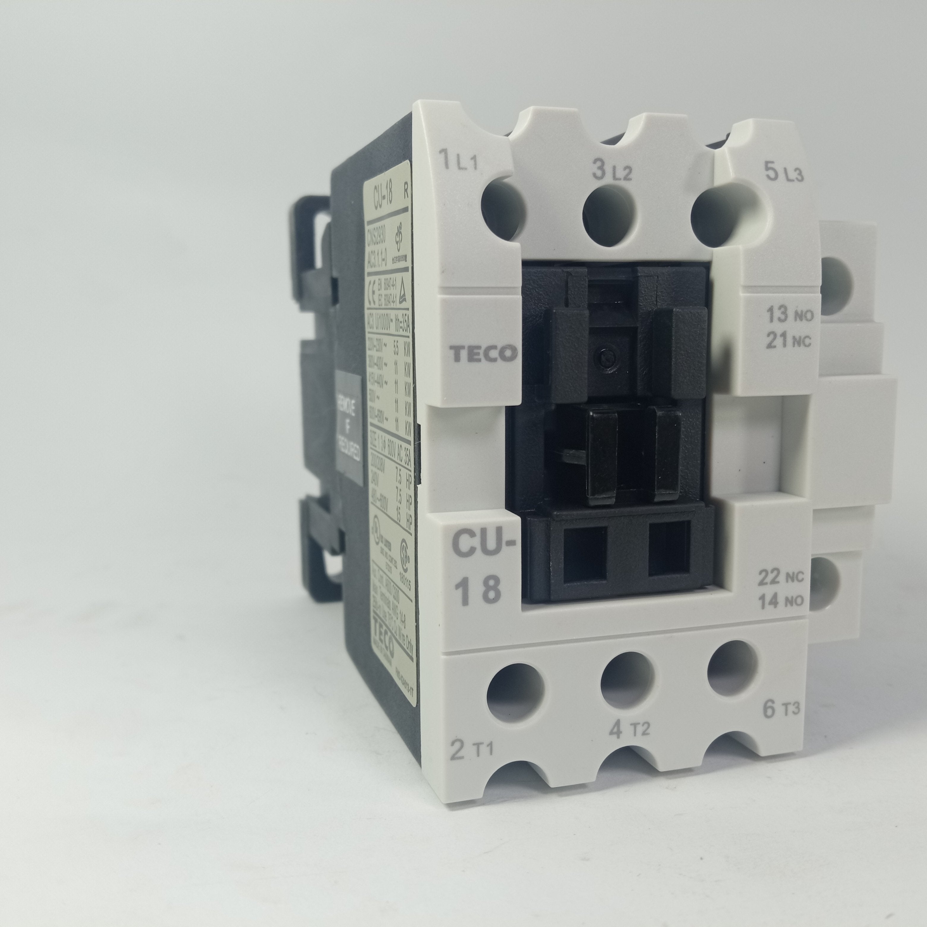 TECO Magnetic contactor Cu-11 to Cu-150 in Pakistan - CU-18 thumbnail 6