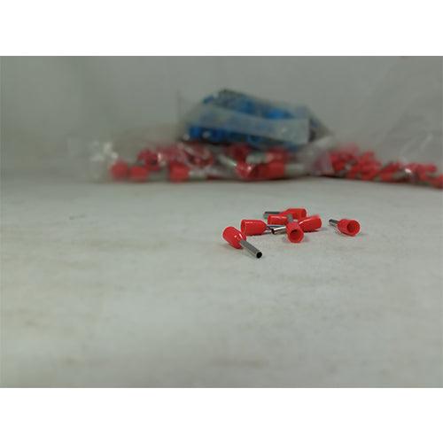 Insulated Cable Lugs Tubeless type Thimble Around 90 Piece in Packet in Pakistan - 6mm / Blue thumbnail 5