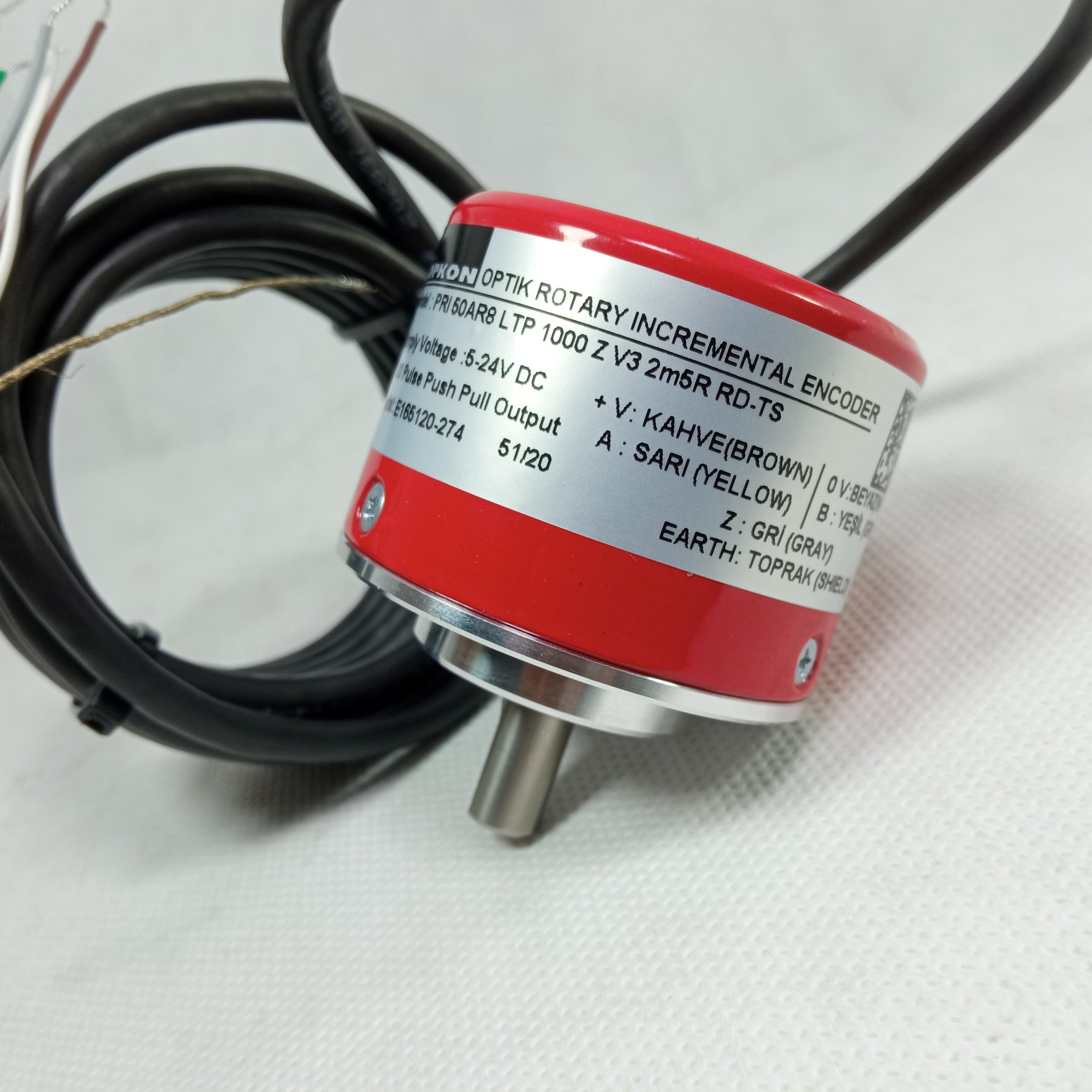 Opkon Incremental Rotary Encoder PRI50AR8 in Pakistan - 2000PPR